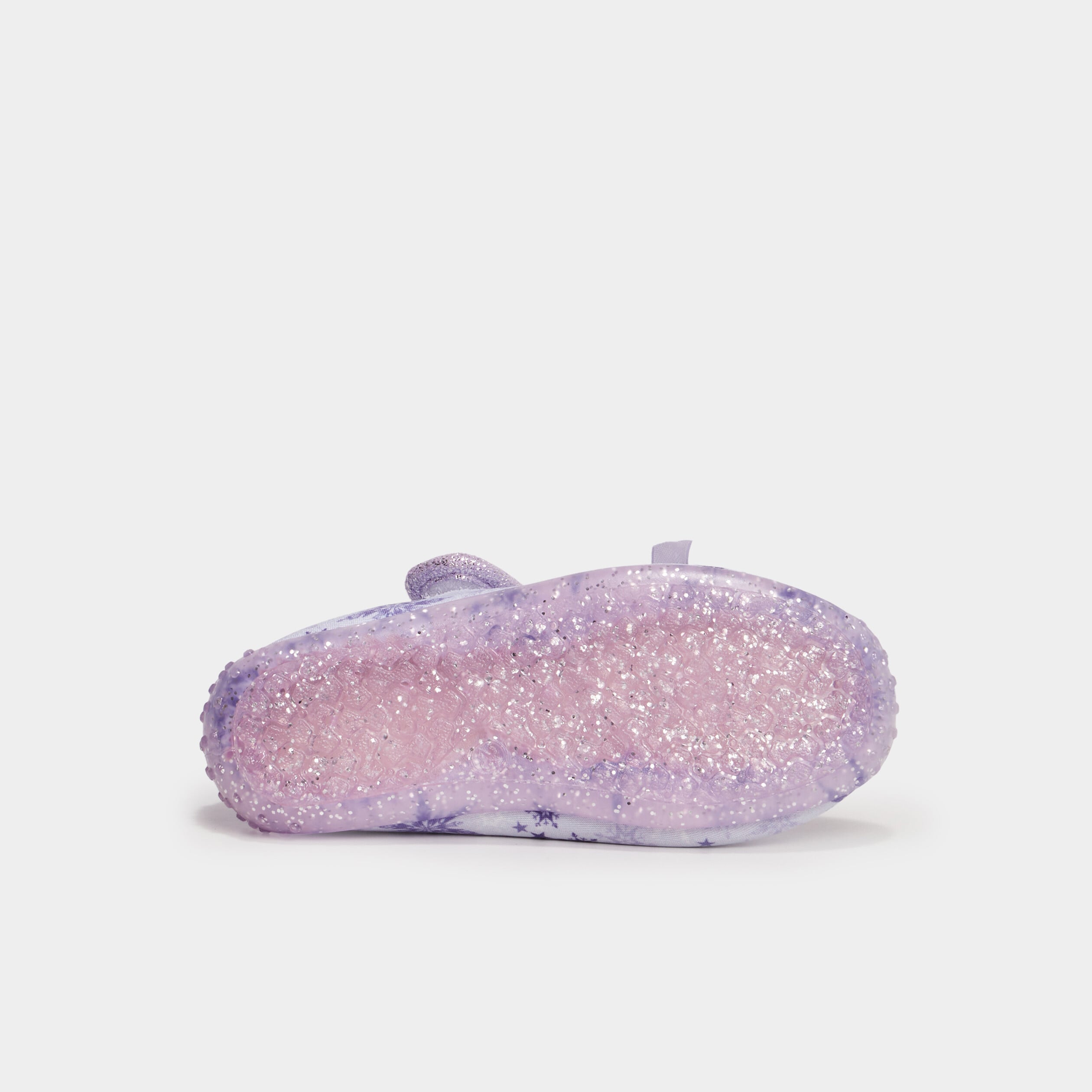 Chaussons ballerines Reine des neiges mauve fille