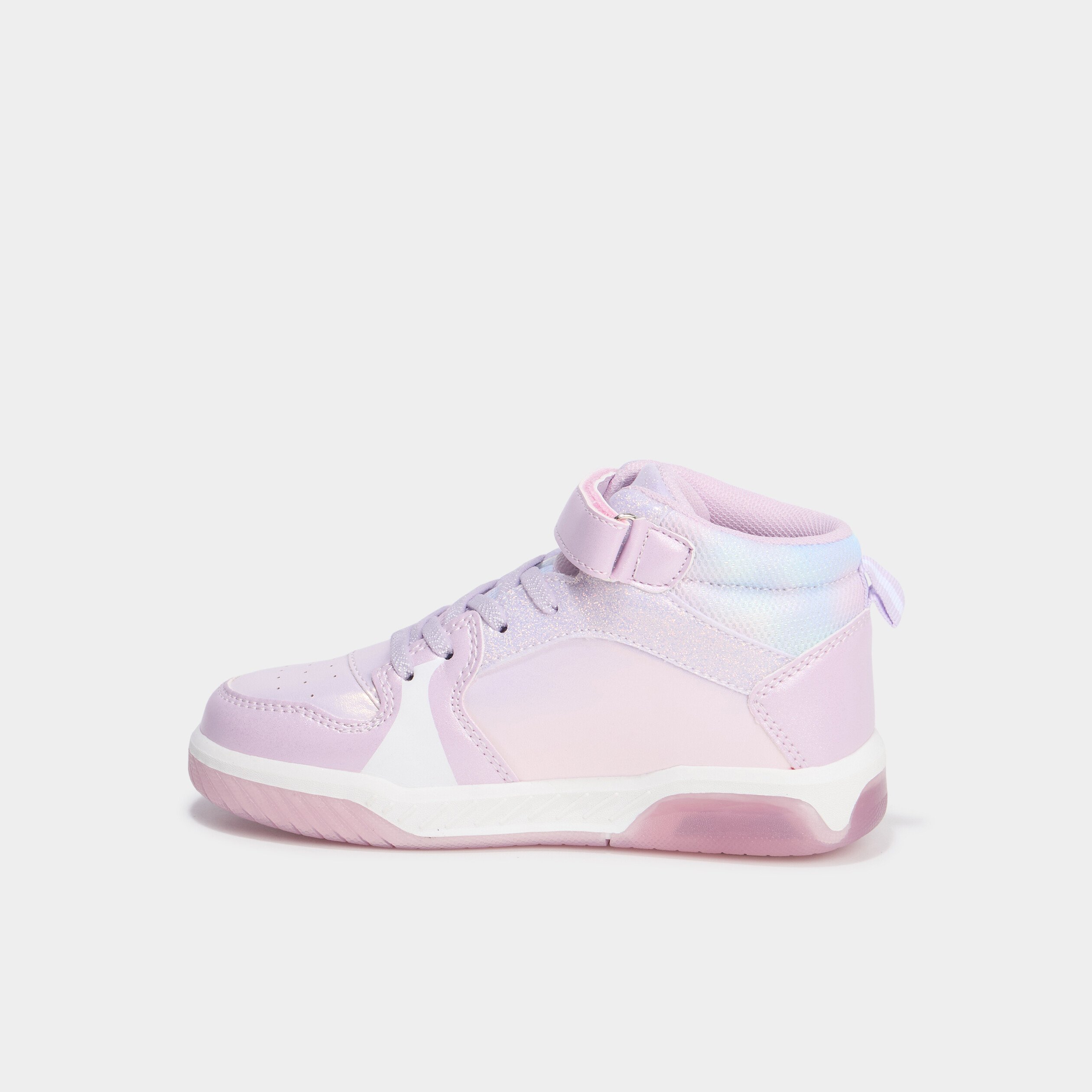baskets montantes lumineuses stitch violet fille Baskets montantes lumineuses Stitch violet fille