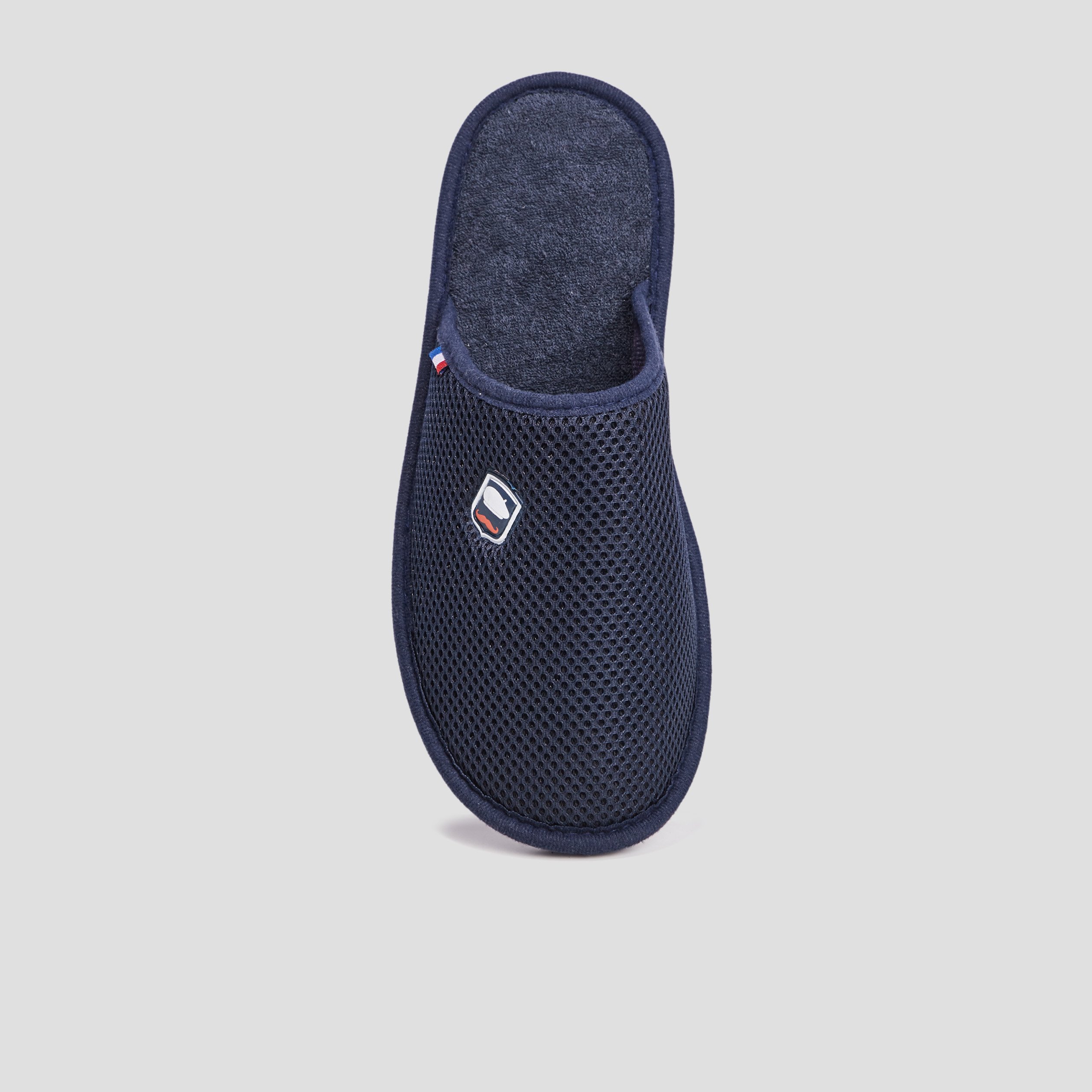 chaussons mules bleu marine homme Chaussons mules bleu marine homme