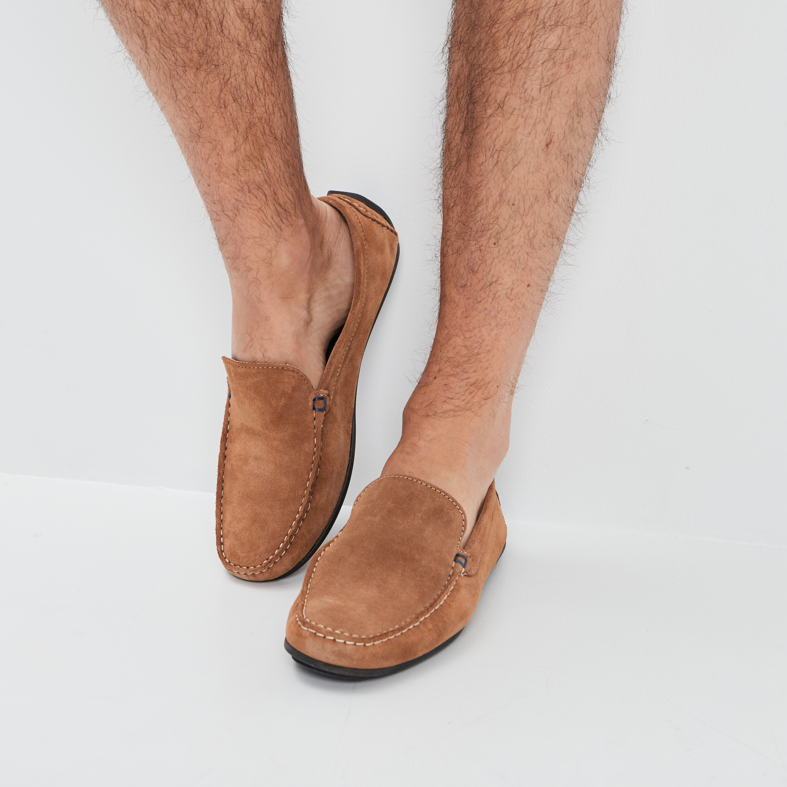 mocassins en cuir sable homme Mocassins en cuir sable homme