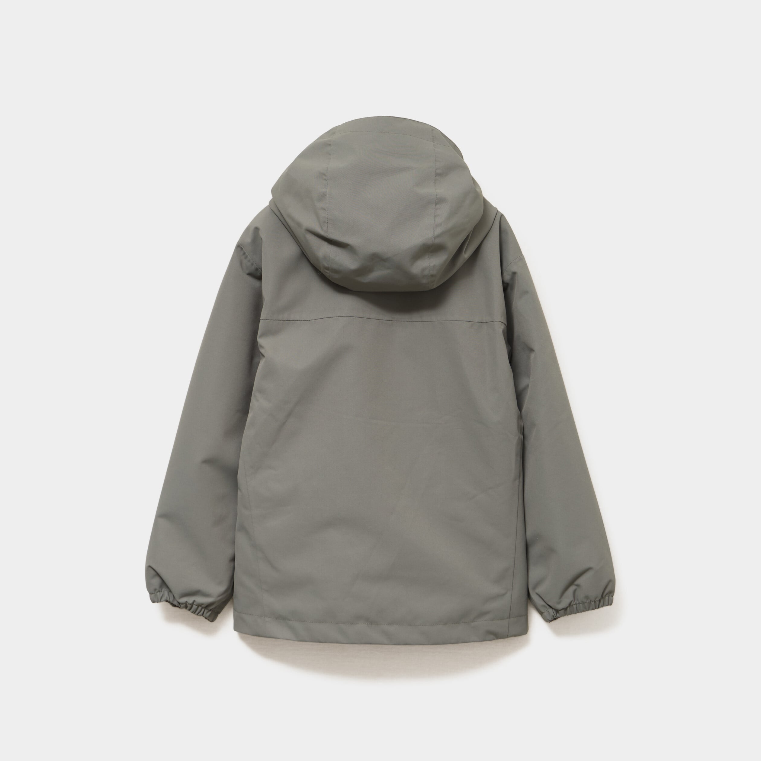Parka 3-en-1 imperm&eacute;able &agrave; capuche gris gar&ccedil;on