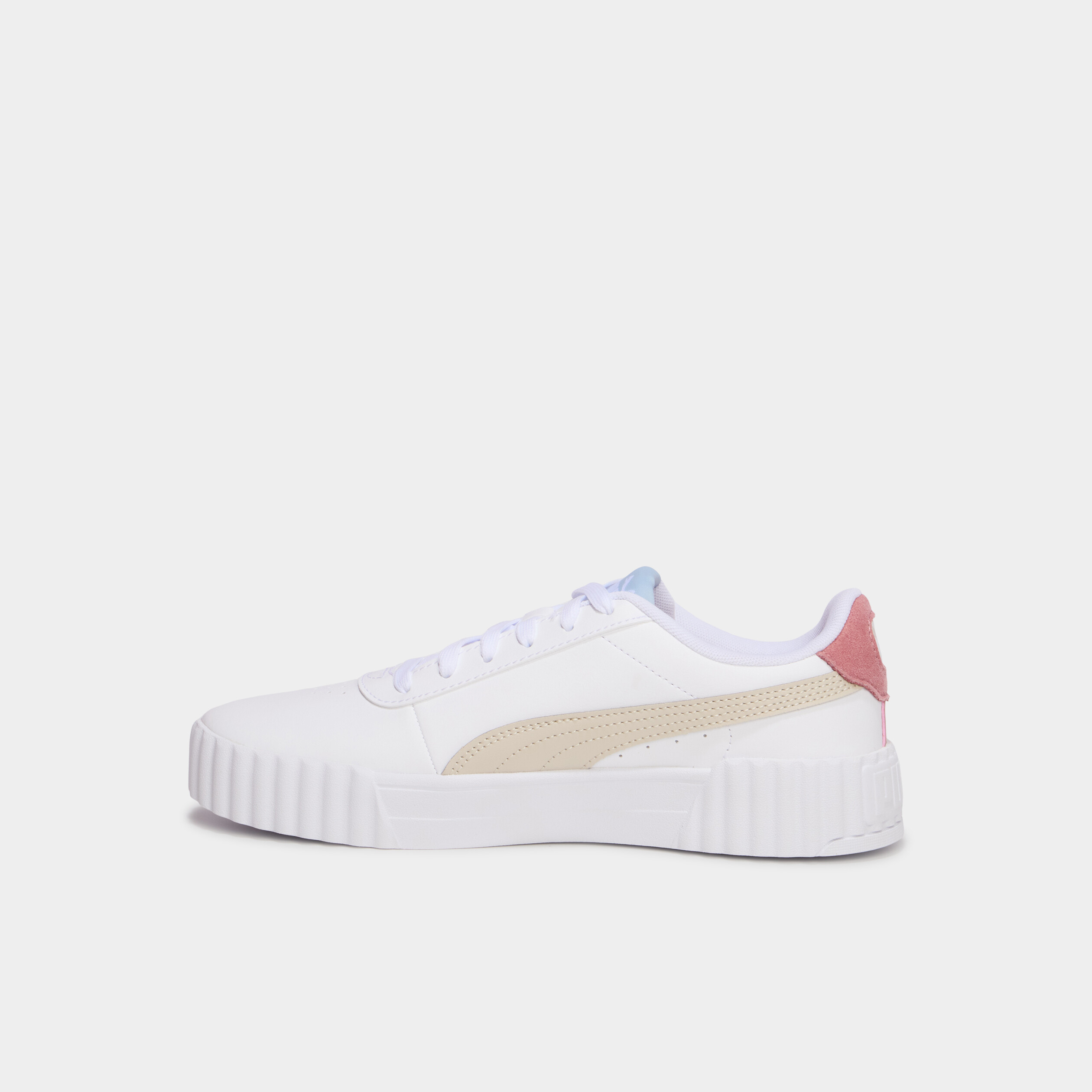 Baskets &agrave; lacets Puma Carina 3 sable fille