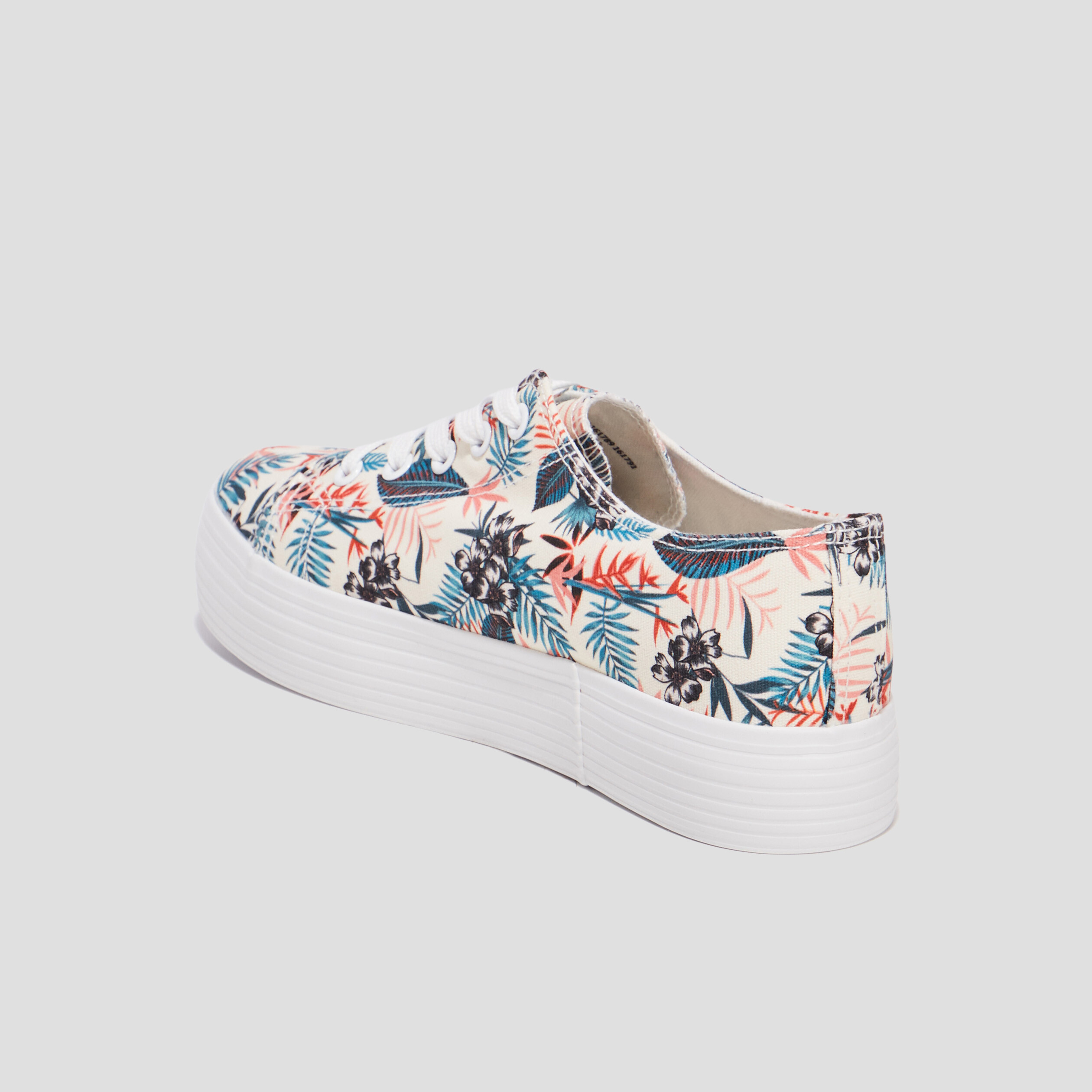 tennis a lacets en toile liberto multicolore femme Tennis à lacets en toile Liberto multicolore femme