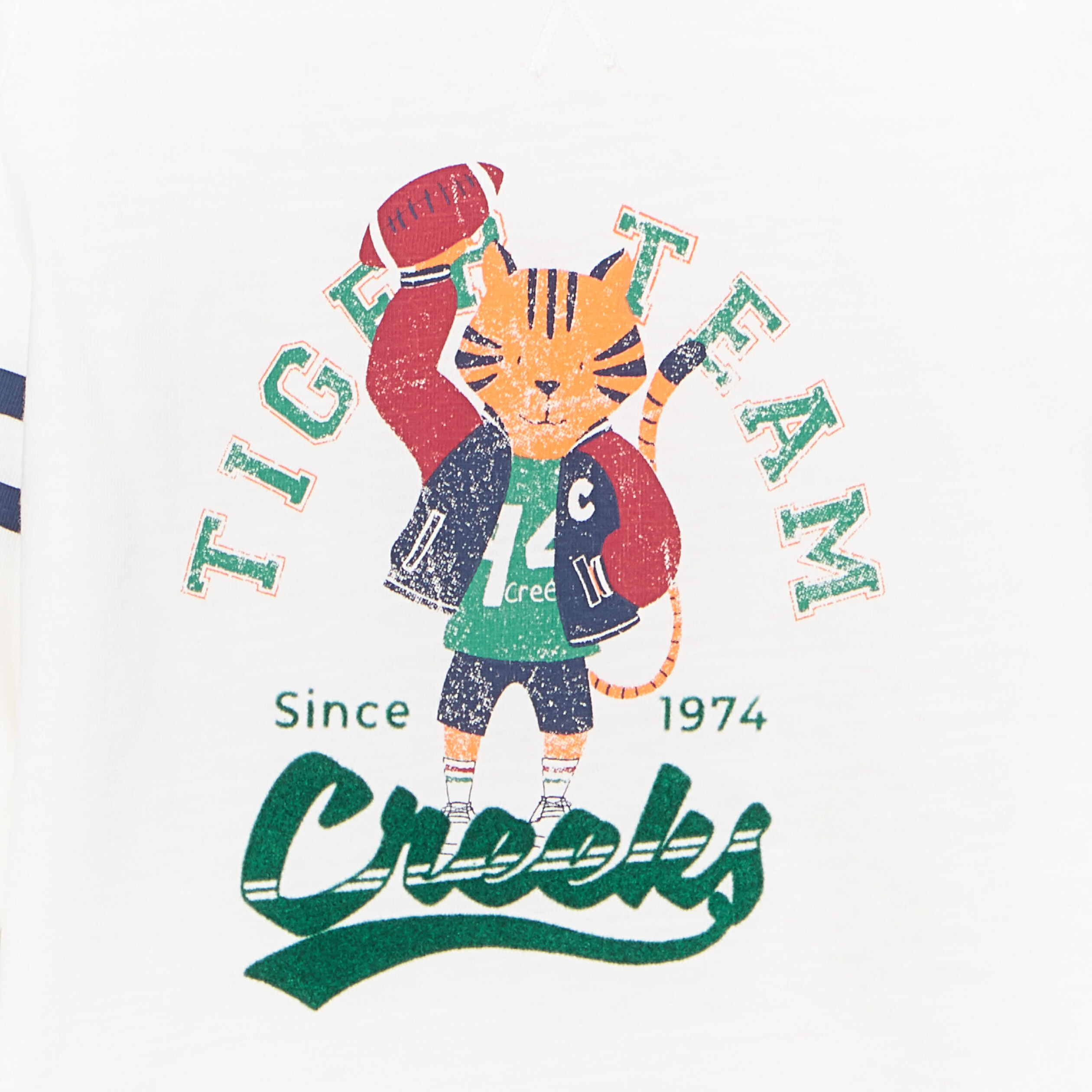 t shirt epaule boutonnee coton creeks blanc bebeg T-shirt épaule boutonnée coton Creeks blanc bébé garçon