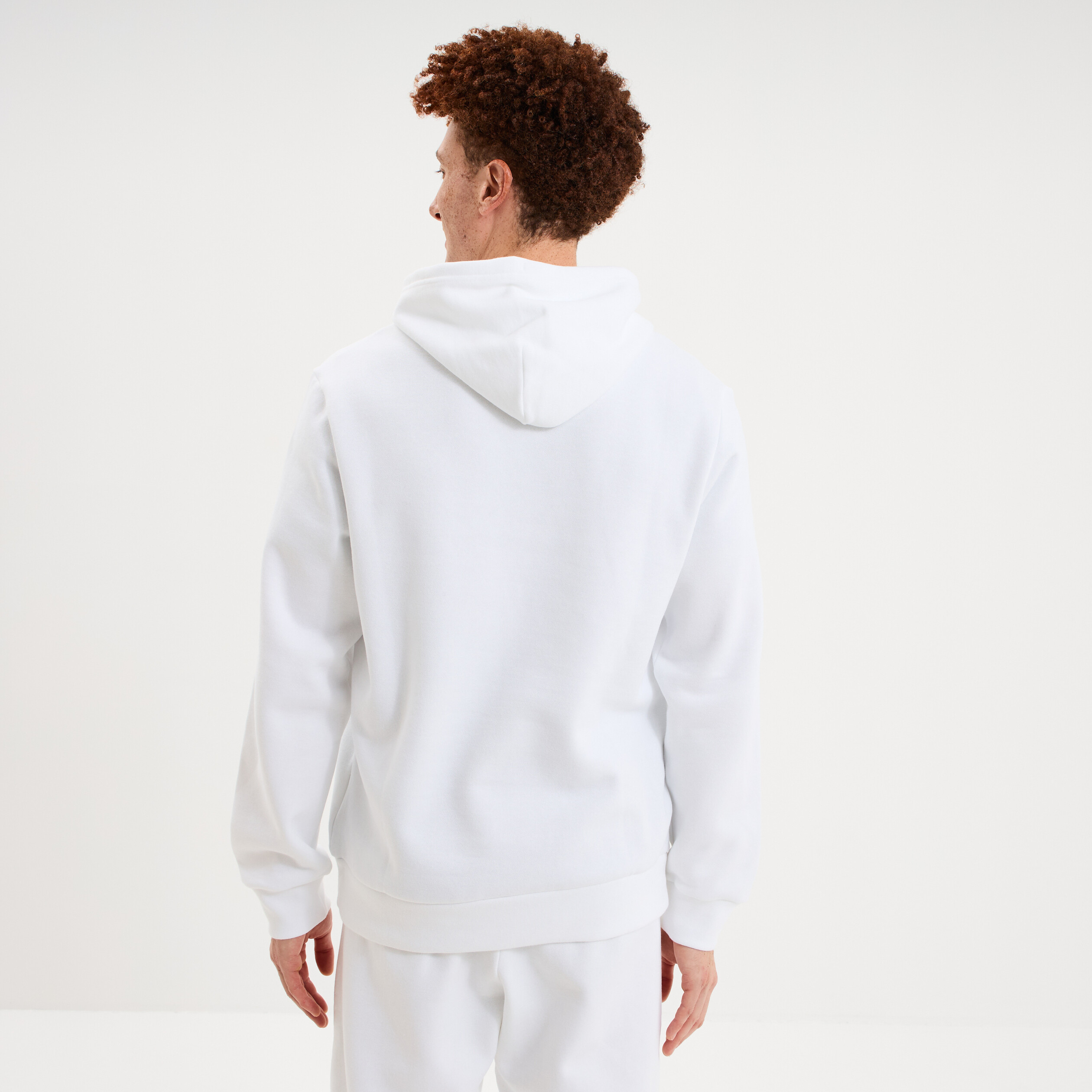 Sweat hoodie 1 poche molleton Champion blanc homme