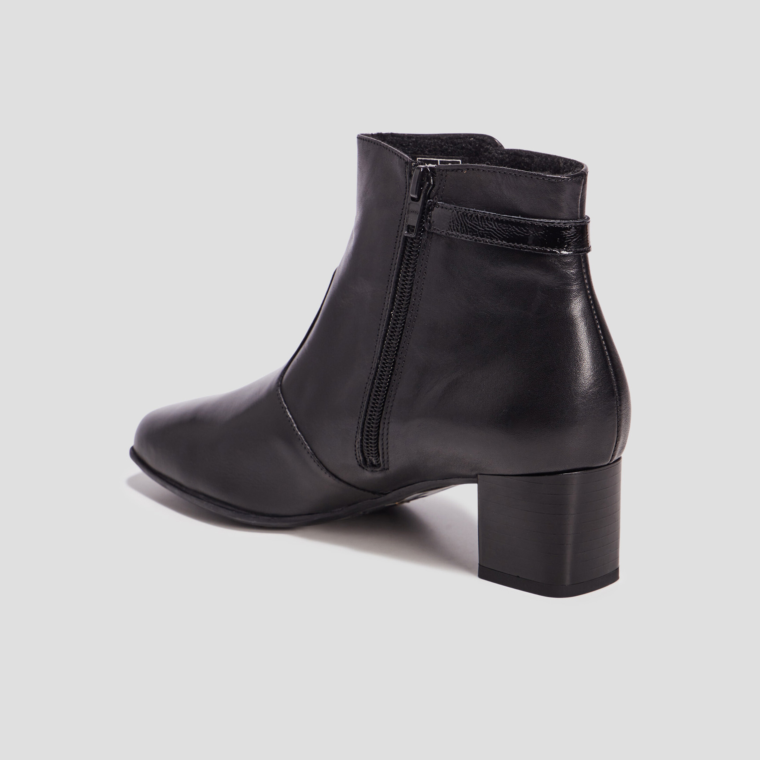 bottines a talons noir femme Bottines à talons noir femme