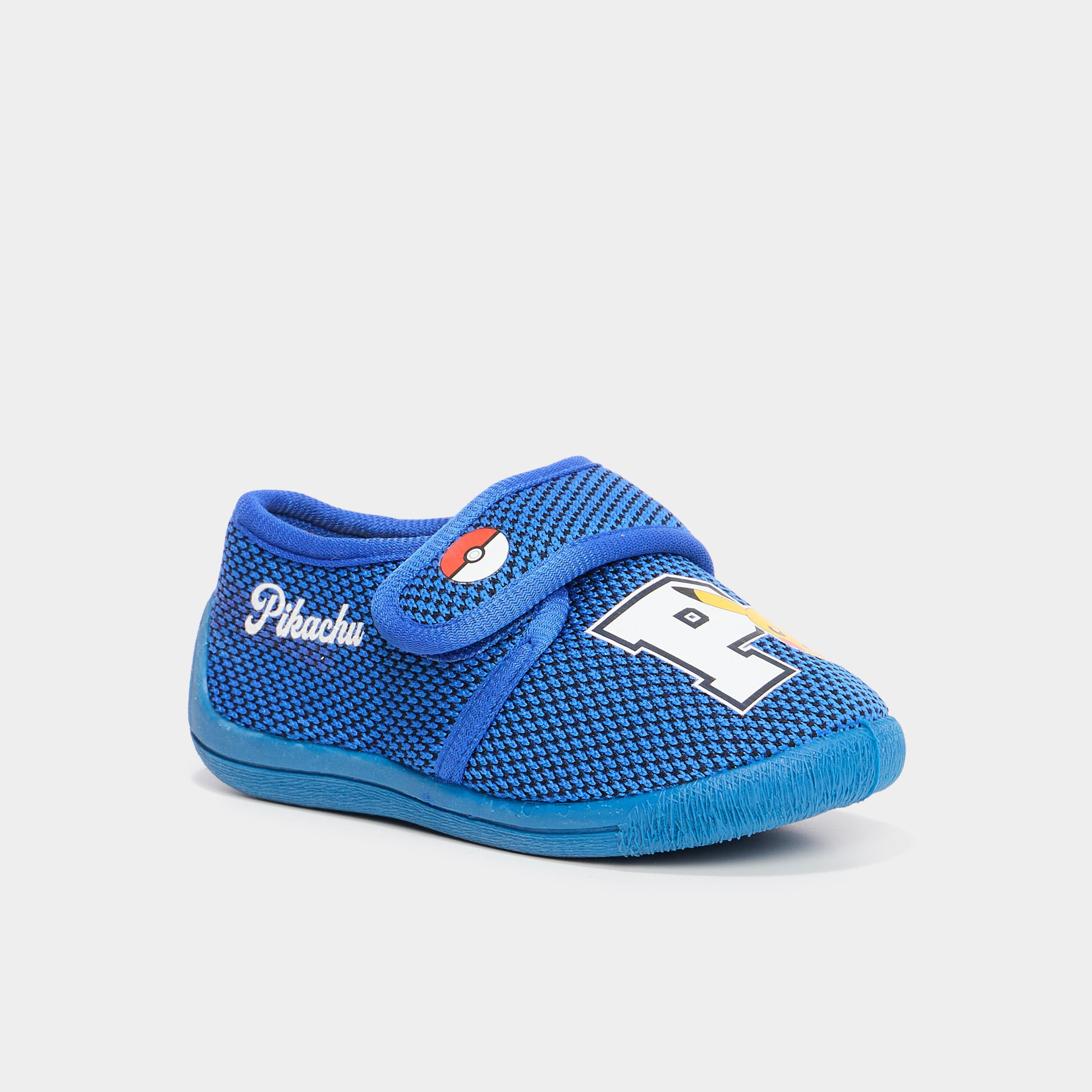 Chaussons Pok&eacute;mon Pikachu bleu gar&ccedil;on