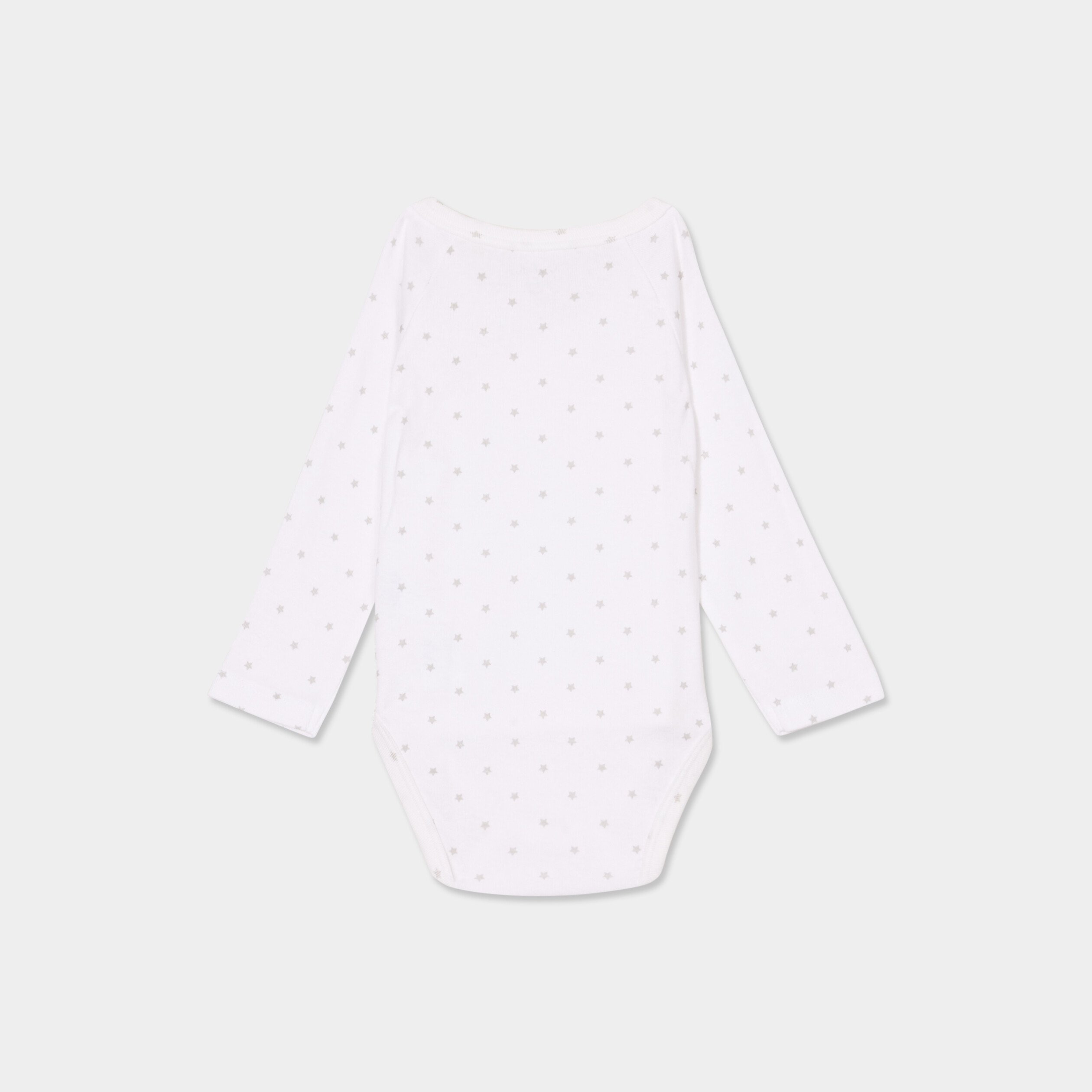 lot 3 bodies croises manches longues blanc bebe Lot 3 bodies croisés manches longues blanc bébé