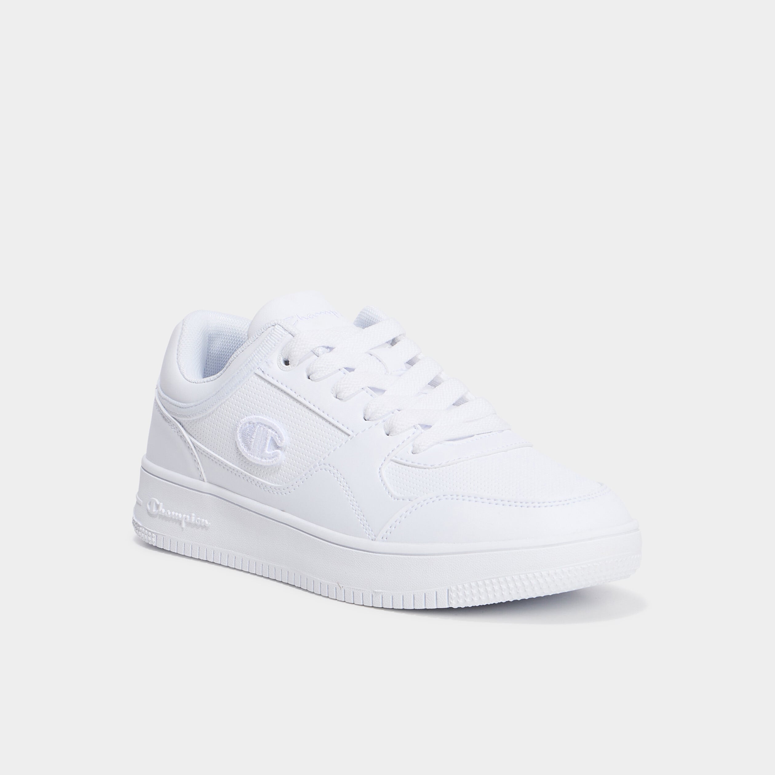 Baskets &agrave; lacets RD18 LOW Champion blanc femme