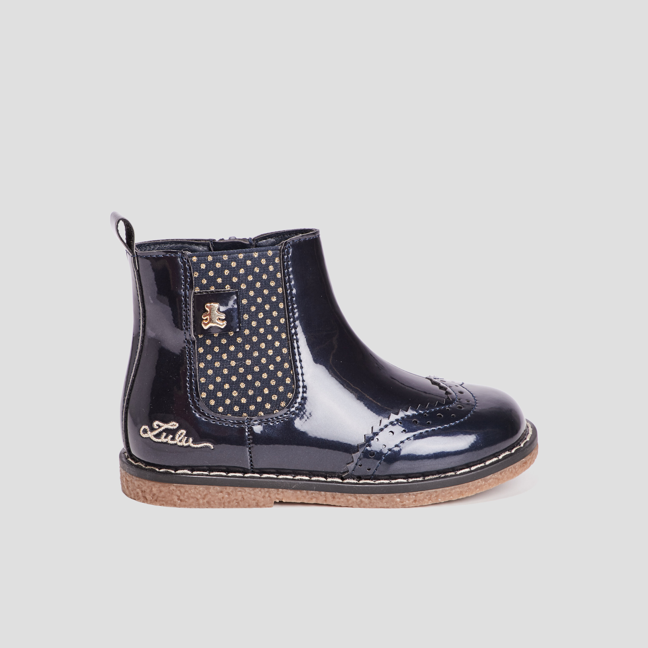 bottines lulucastagnette bleu marine fille Bottines LuluCastagnette bleu marine fille