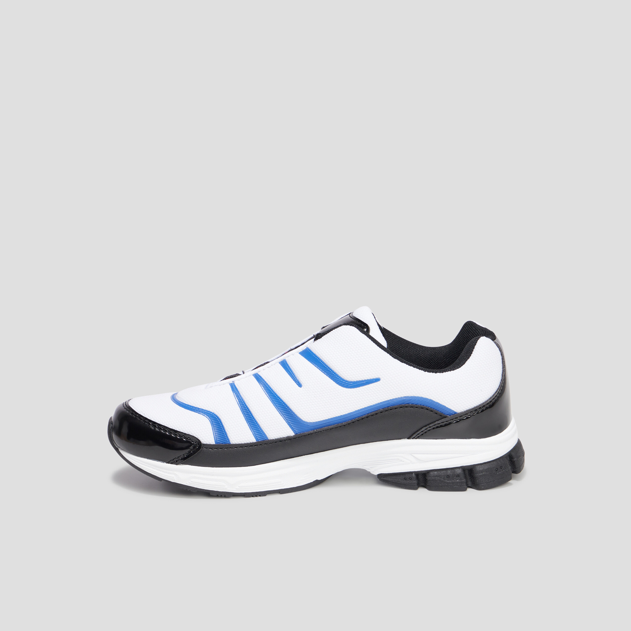 Baskets running à lacets Liberto blanc garçon