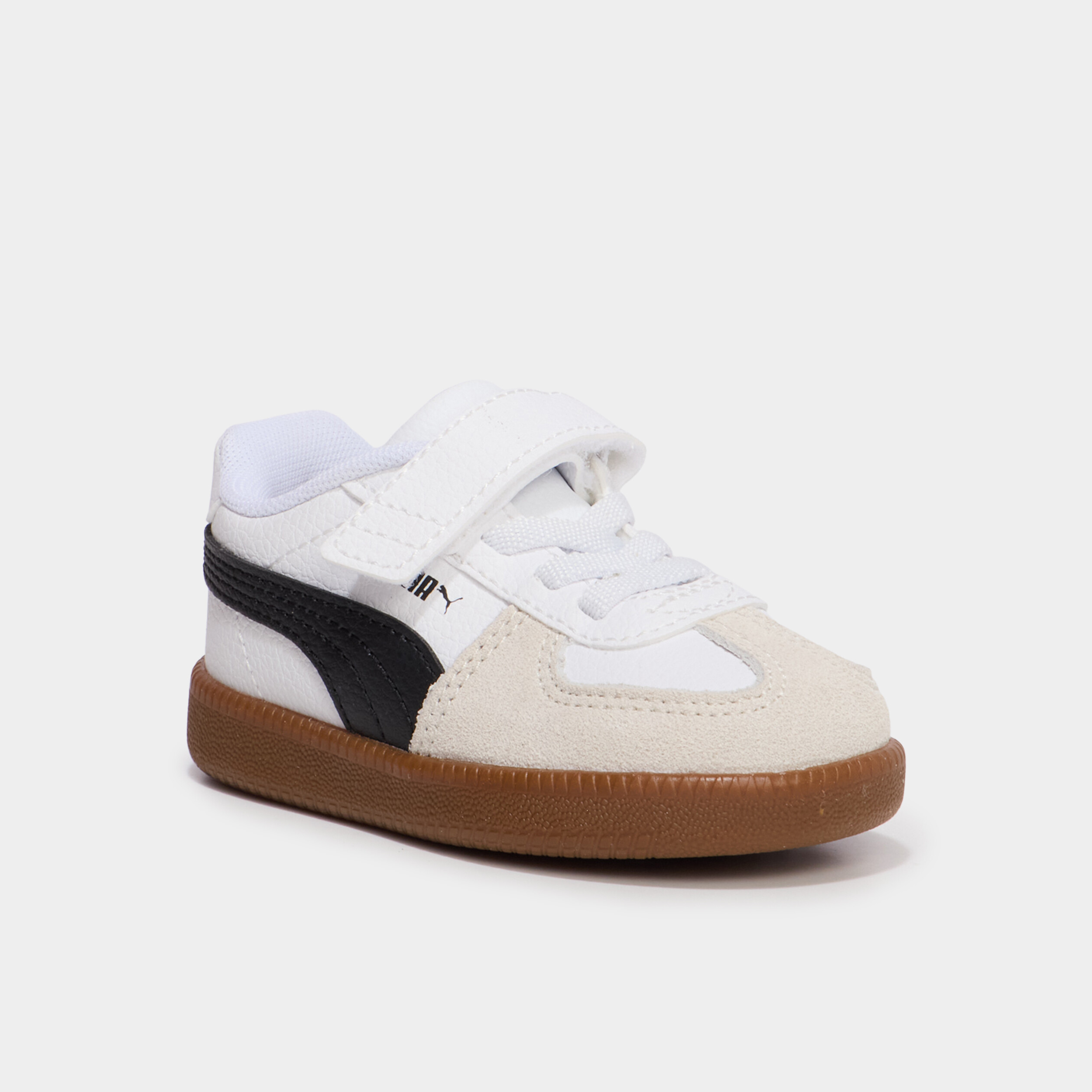 Baskets &agrave; scratchs Puma Club LT noir b&eacute;b&eacute; gar&ccedil;on