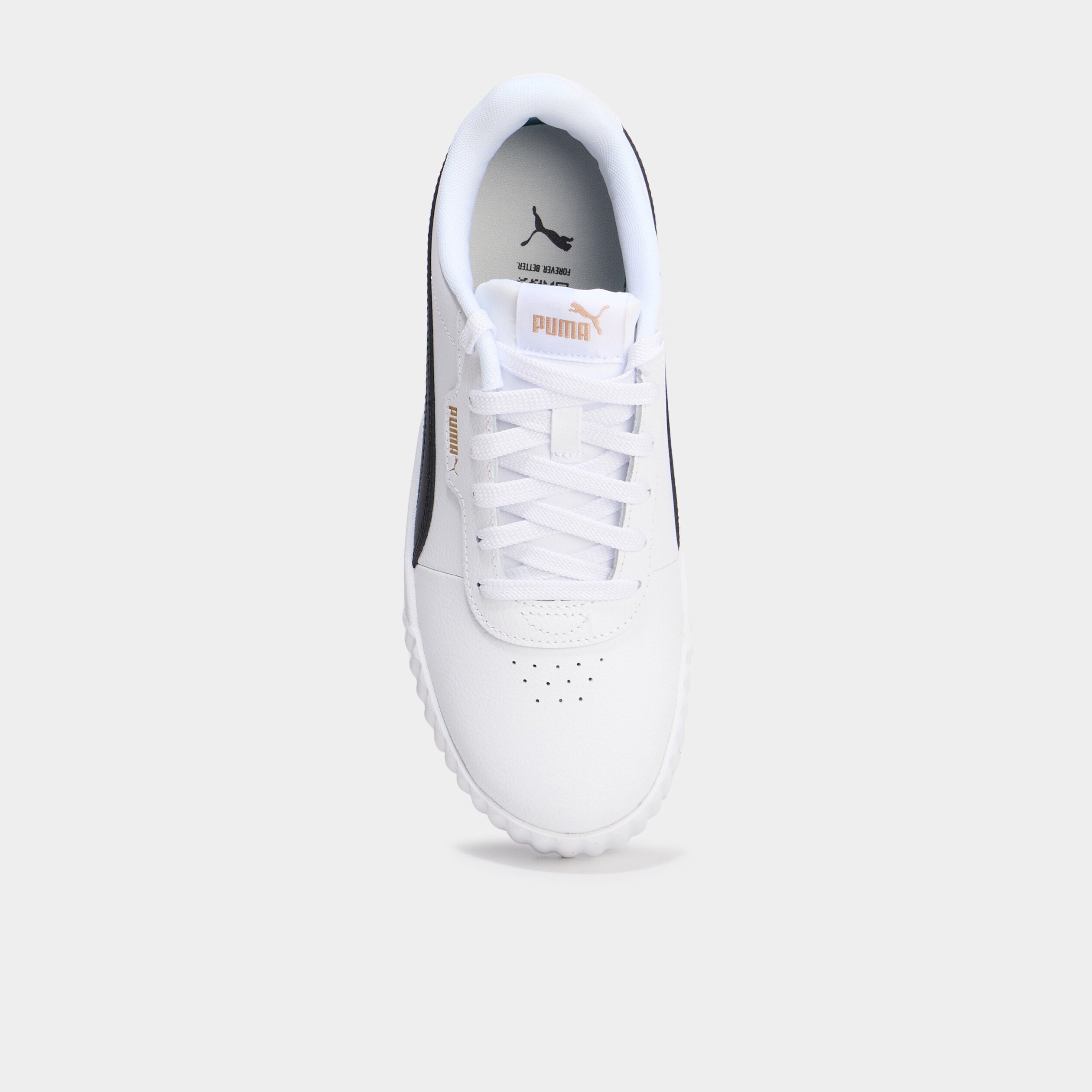 tennis basses a lacets en cuir puma multicolore femme Tennis basses à lacets en cuir Puma multicolore femme