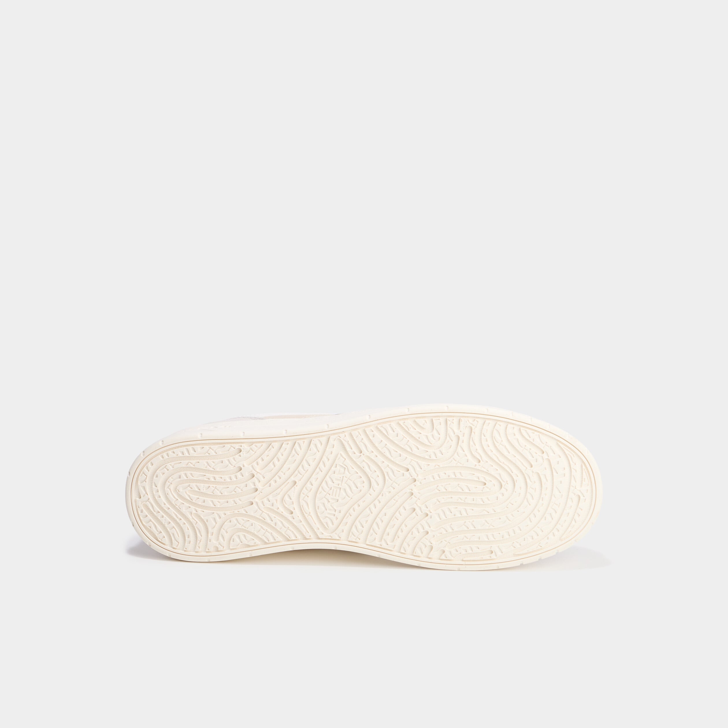 Tennis basses &agrave; lacets semelle plate sable homme