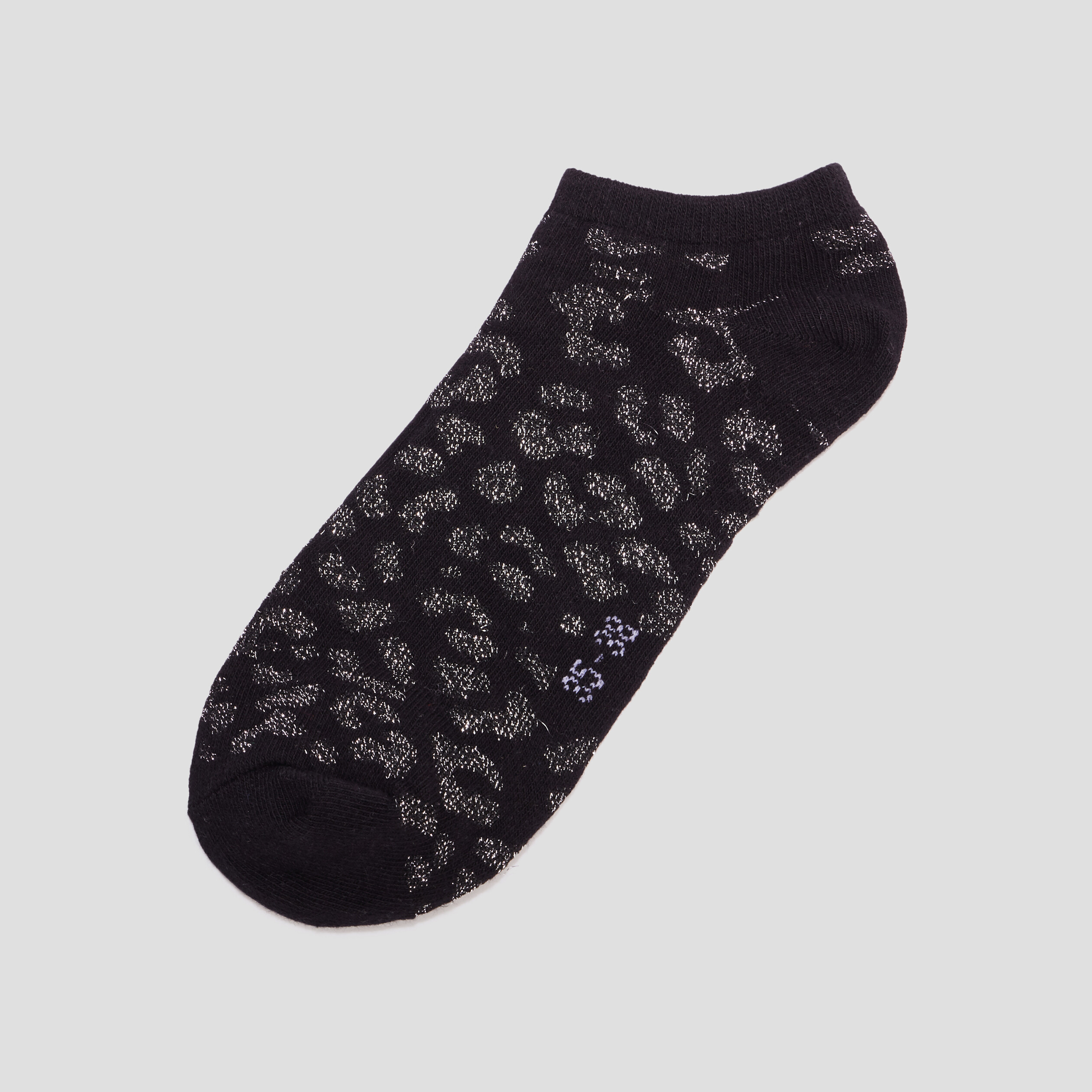lot 5 paires chaussettes fils metallises noir femme Lot 5 paires chaussettes fils métallisés noir femme