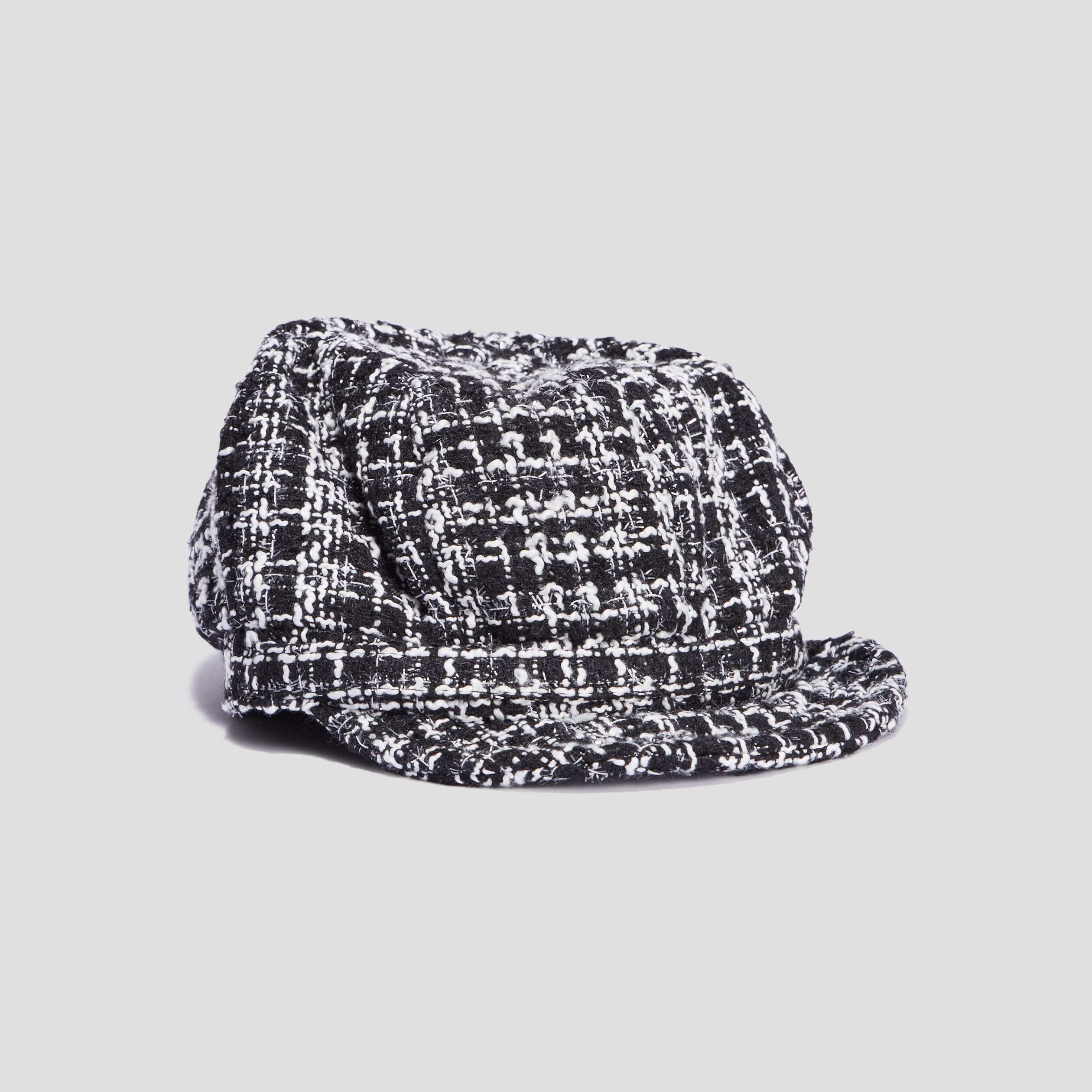 Casquette gavroche noir femme