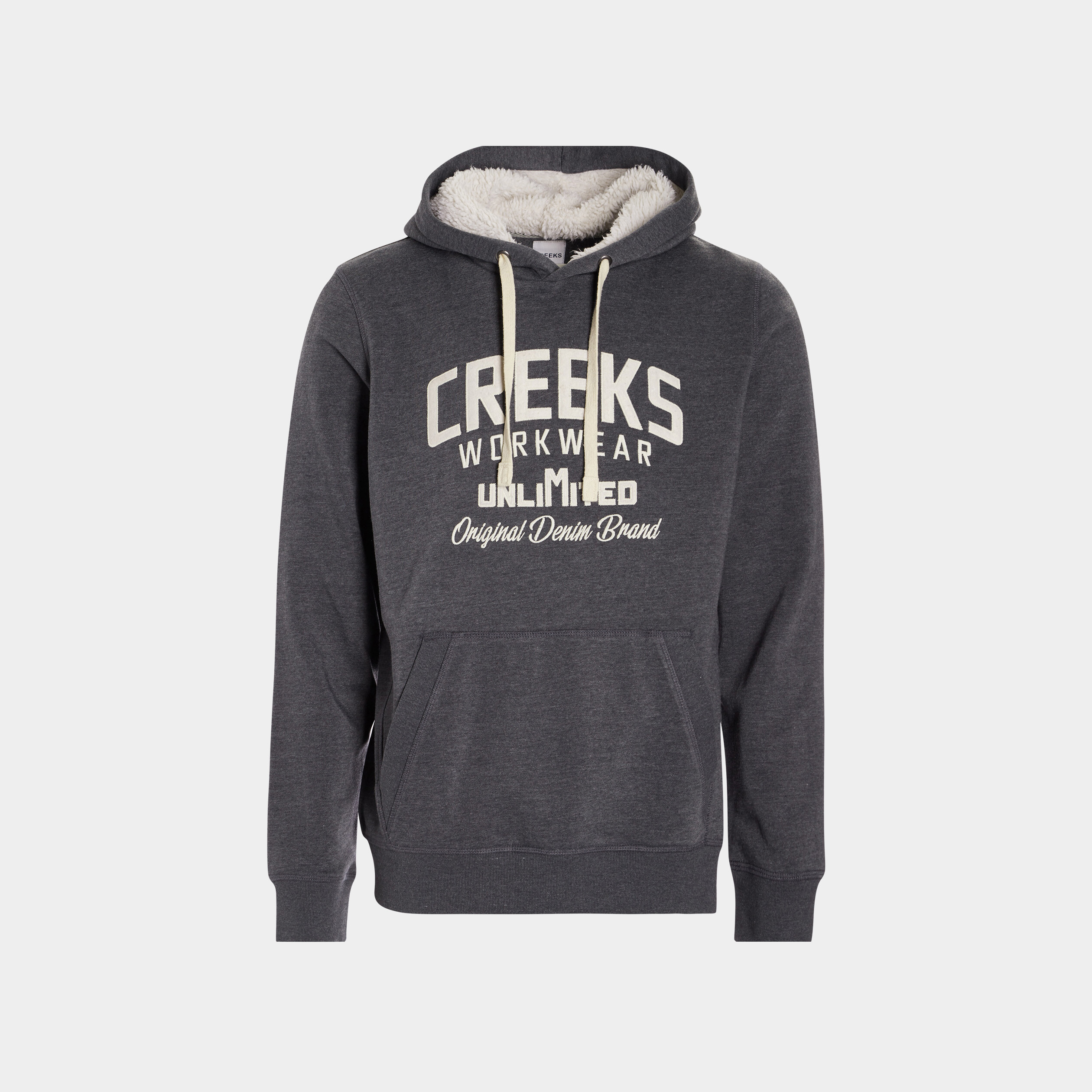 Gilet à capuche hoodie Creeks bleu marine homme