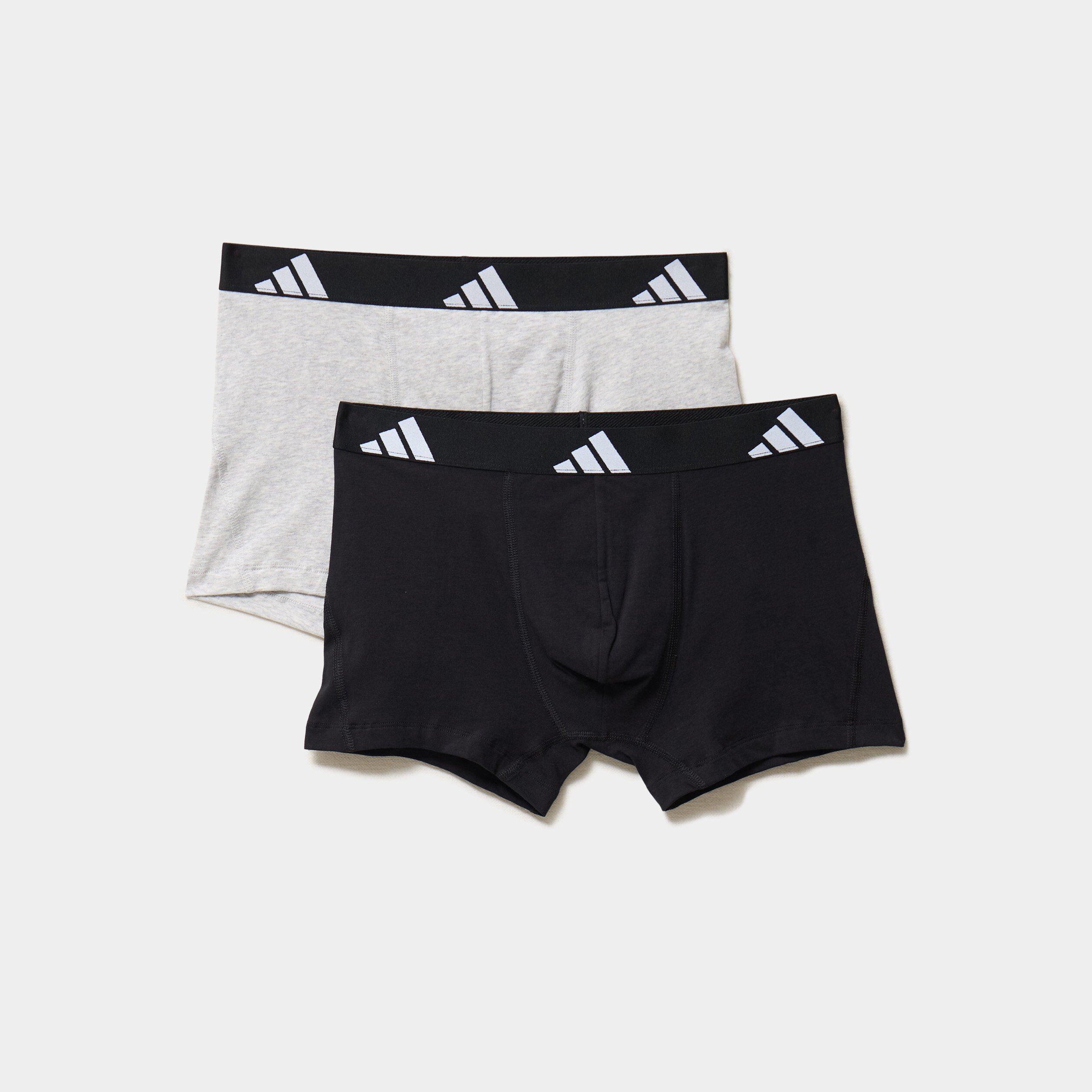 Lot 2 boxers Active Flex Adidas gris homme
