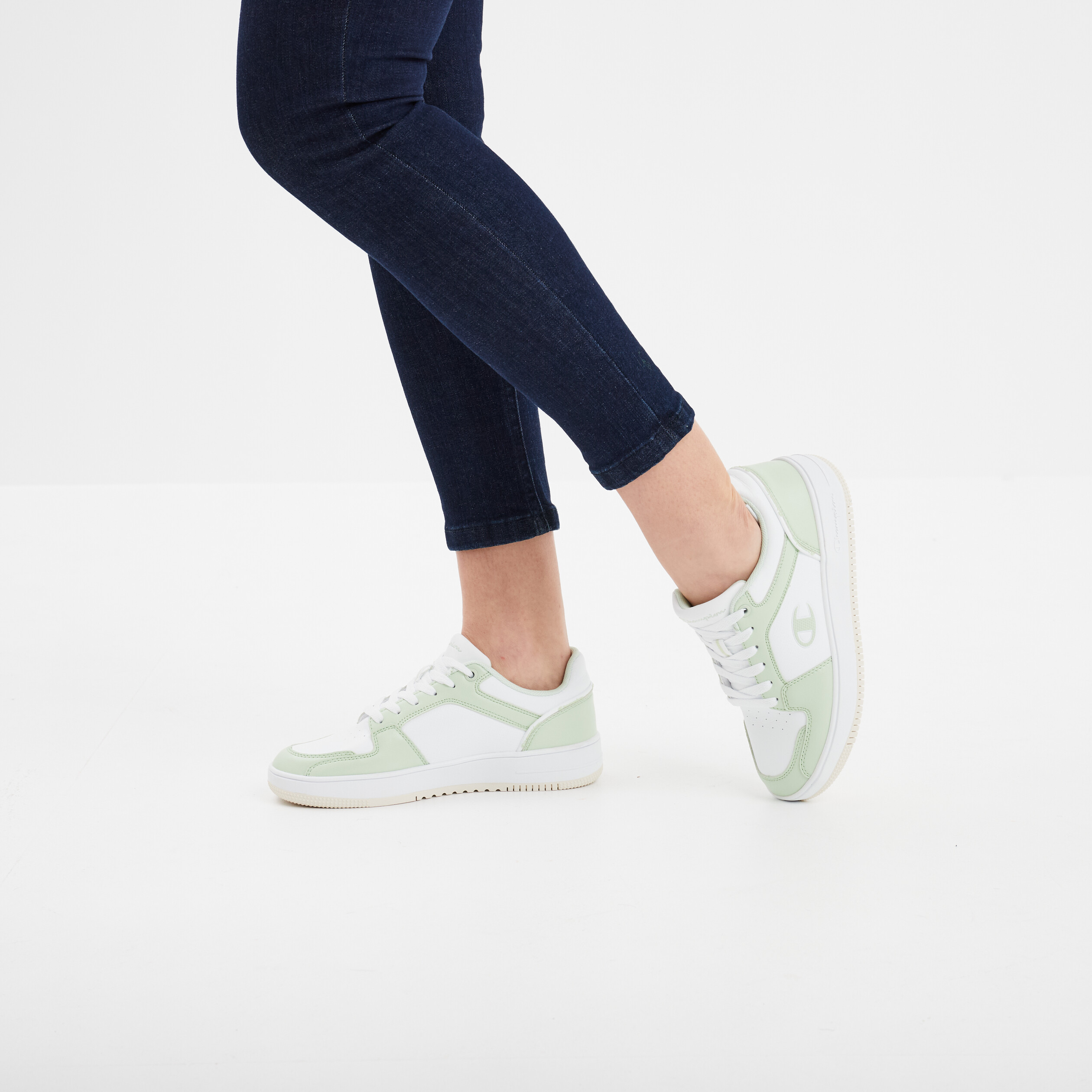 tennis a lacets 20 champion vert menthe femme Tennis à lacets 2.0 Champion vert menthe femme