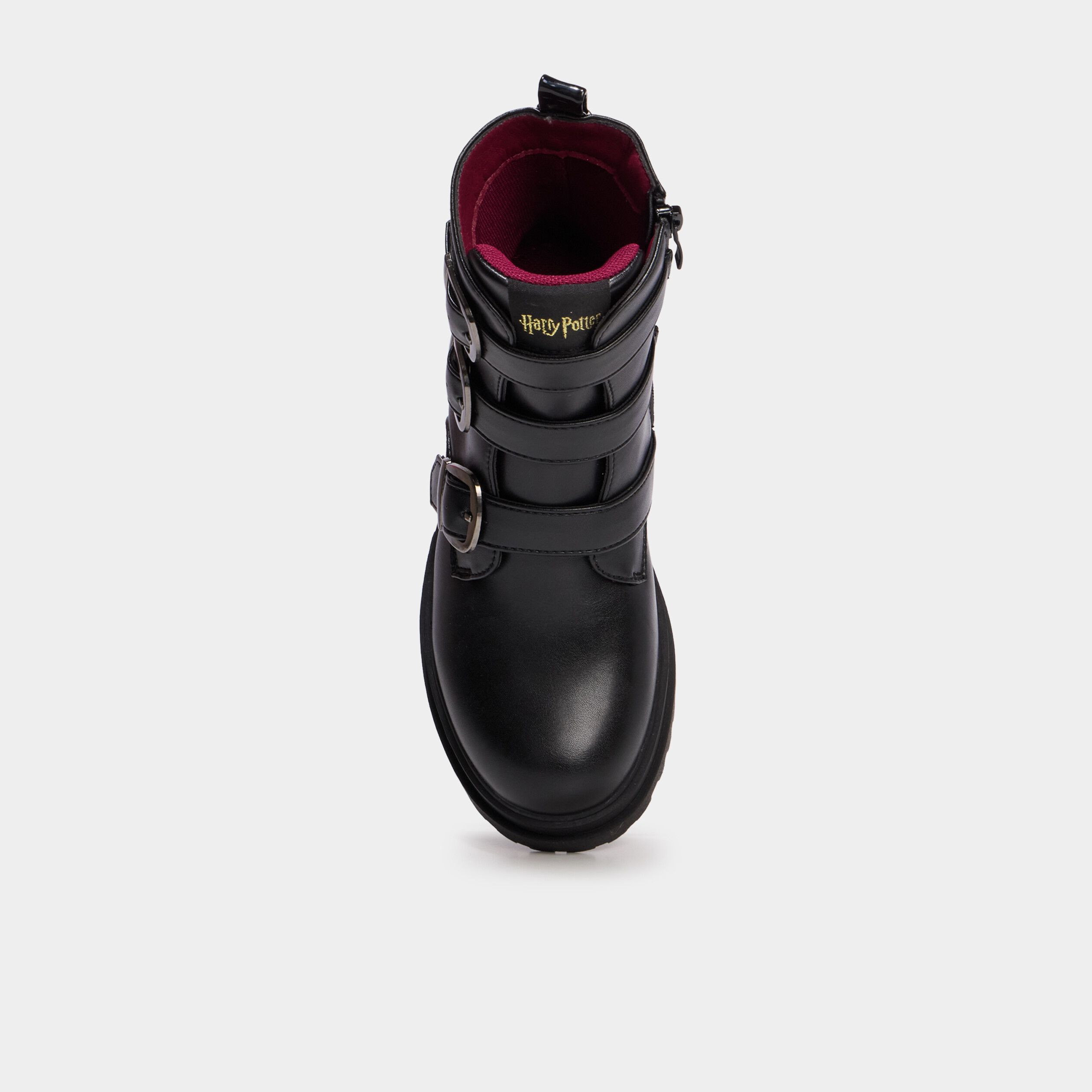 Boots avec boucles Harry Potter noir fille