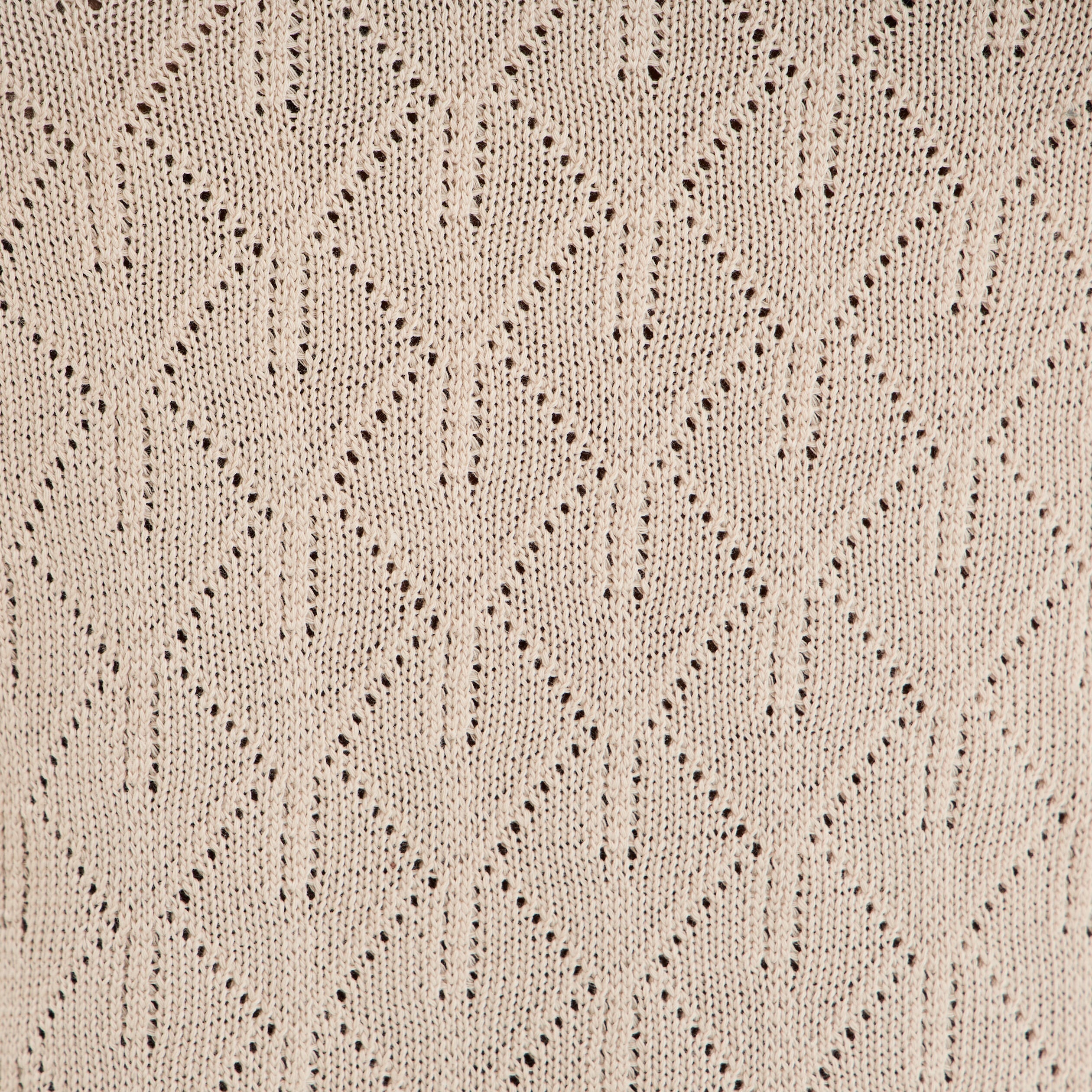 D&eacute;bardeur d&eacute;tails ajour&eacute;s beige femme