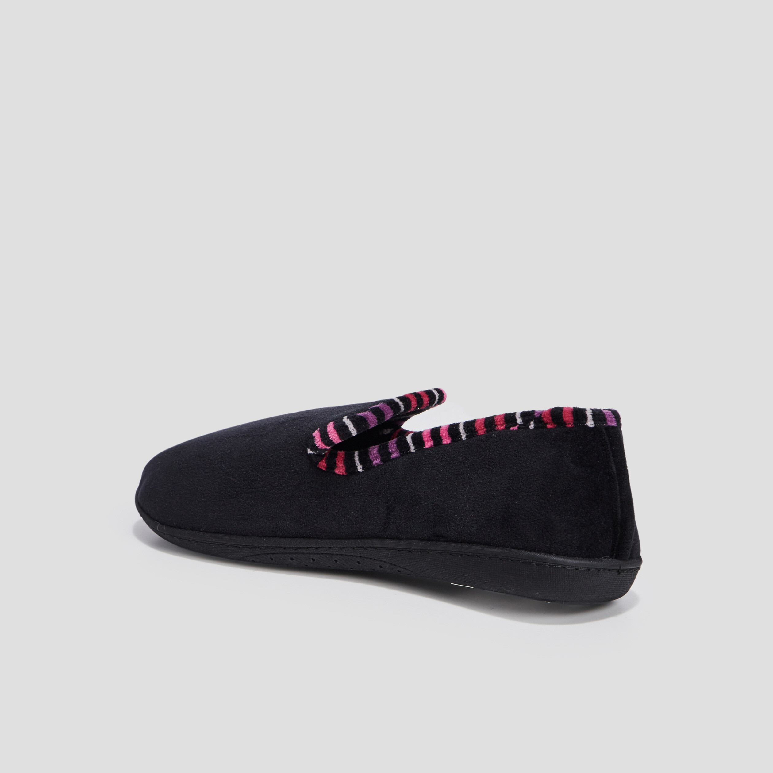 Chaussons Isotoner noir femme