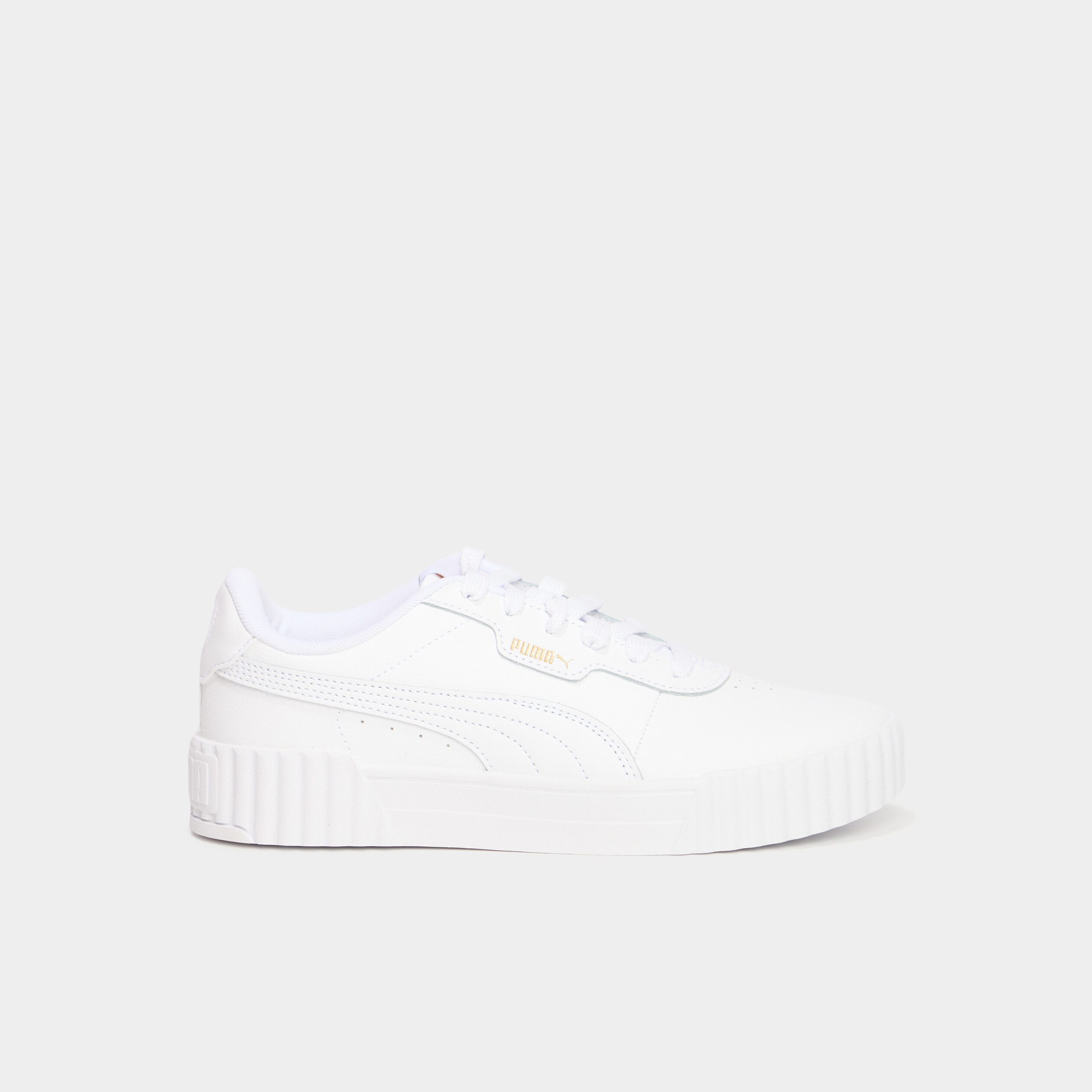 Baskets en cuir Puma Carina 3.0 blanc femme