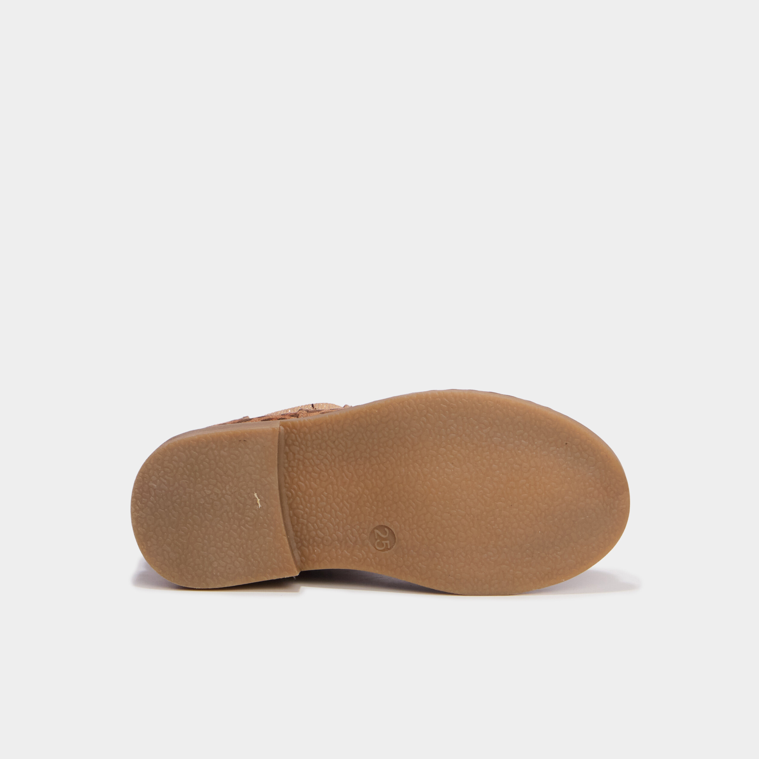 Boots chelsea zipp&eacute;es camel fille