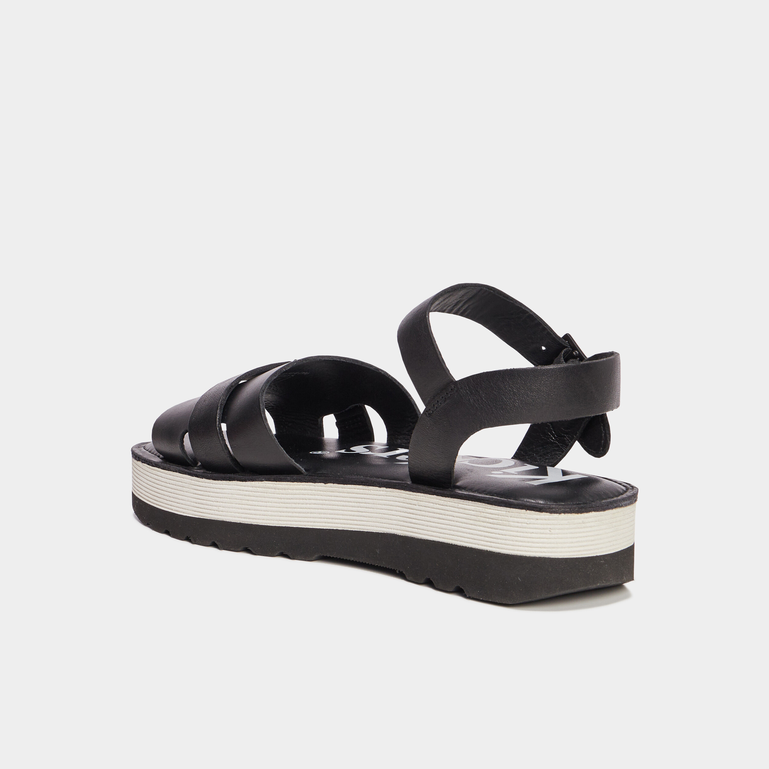 Tong cuir femme kickers hotsell