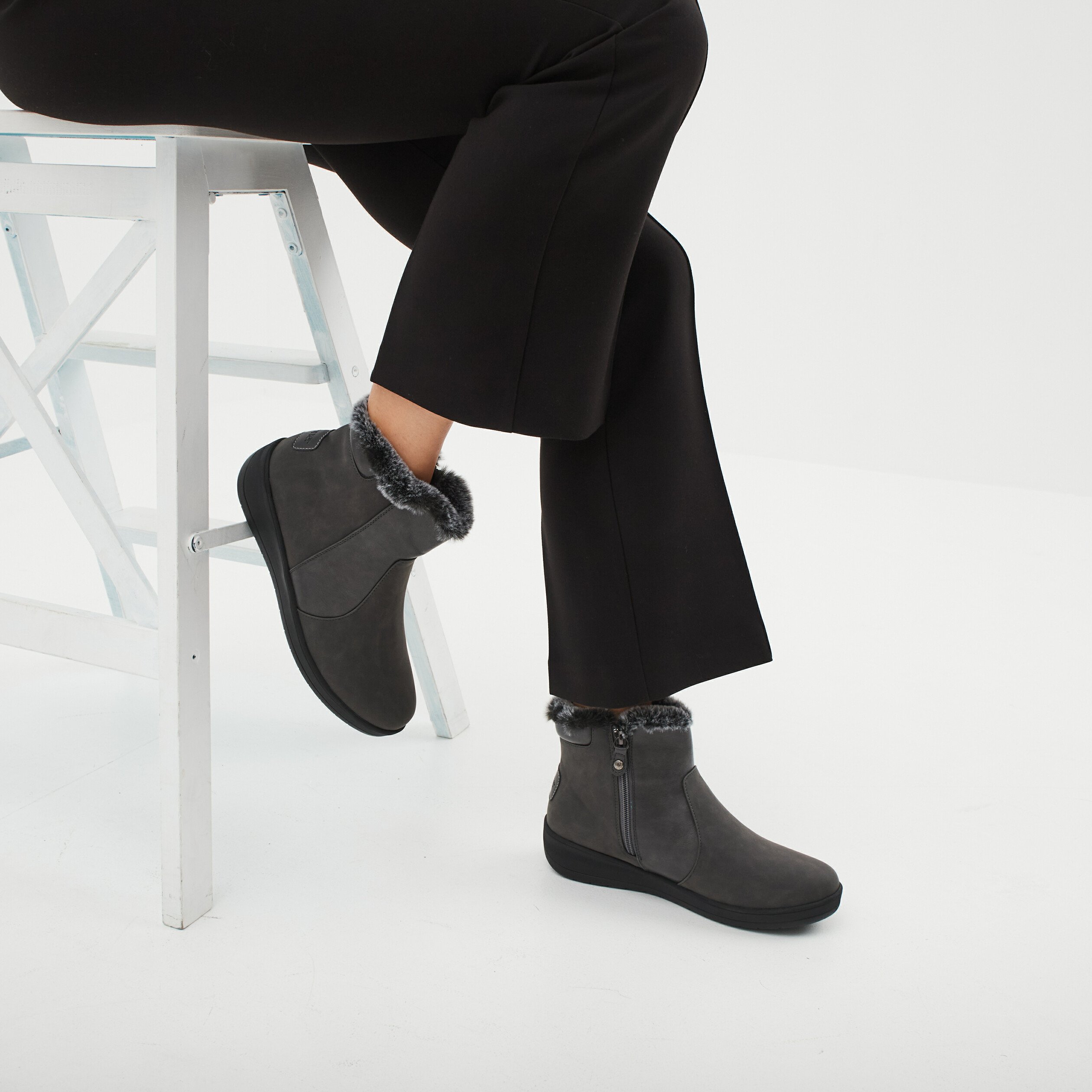 Bottine Femme Fourree Bottines Isotoner Femme Fourrées Confort