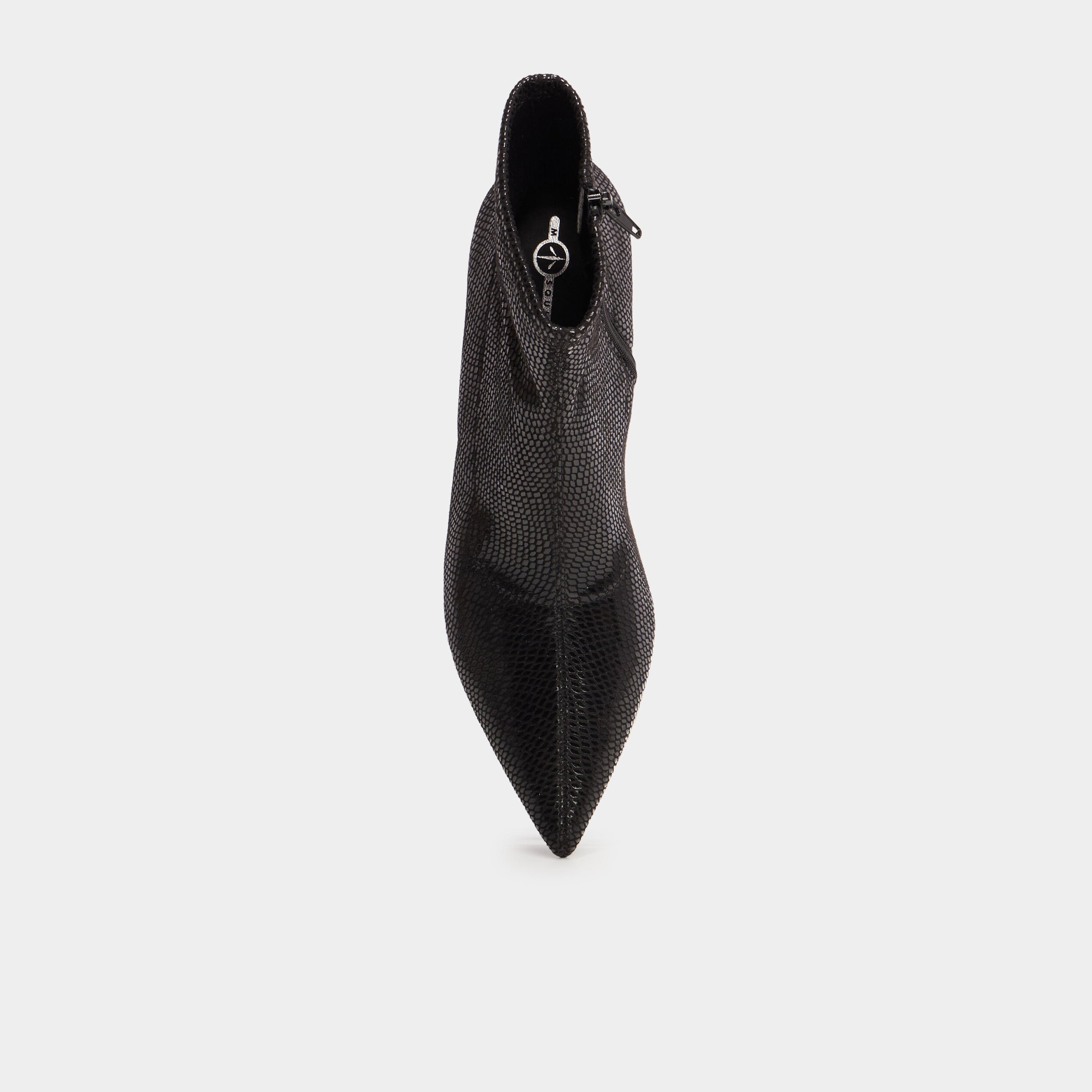 Bottines talons aiguilles Mosquitos noir femme