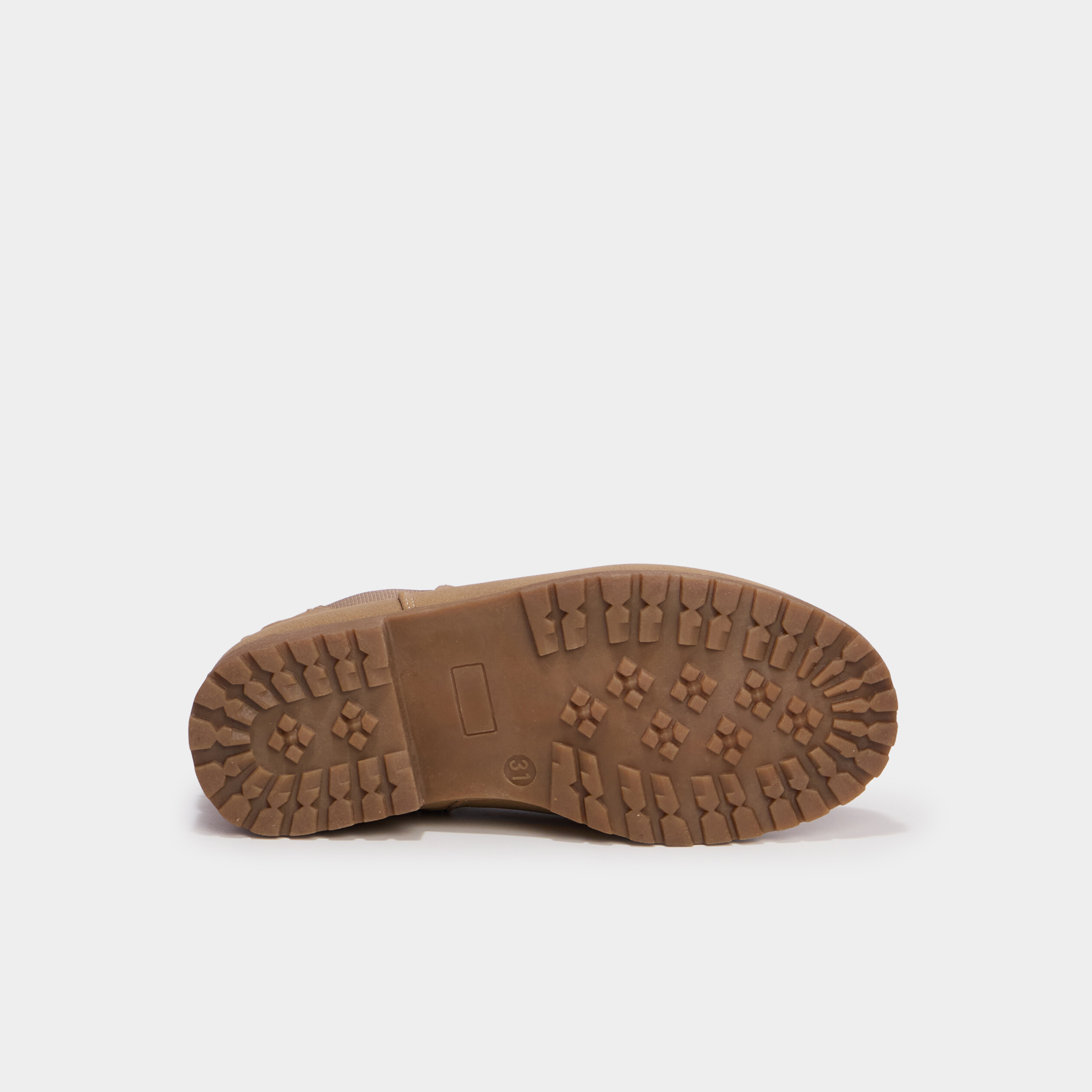Boots chelsea zipp&eacute;es sable fille