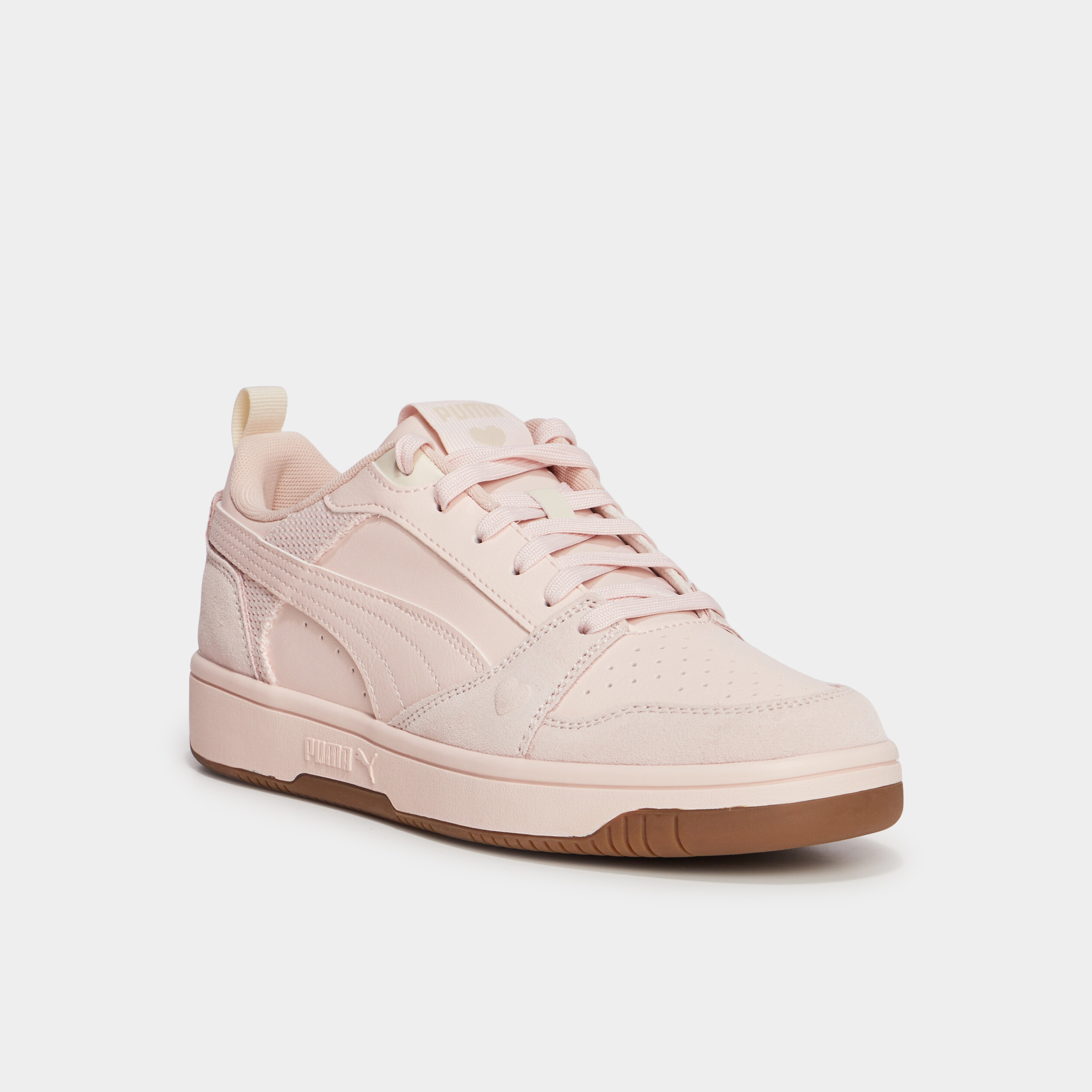 tennis basses puma coquette rose poudree femme Tennis basses Puma Coquette rose poudrée femme
