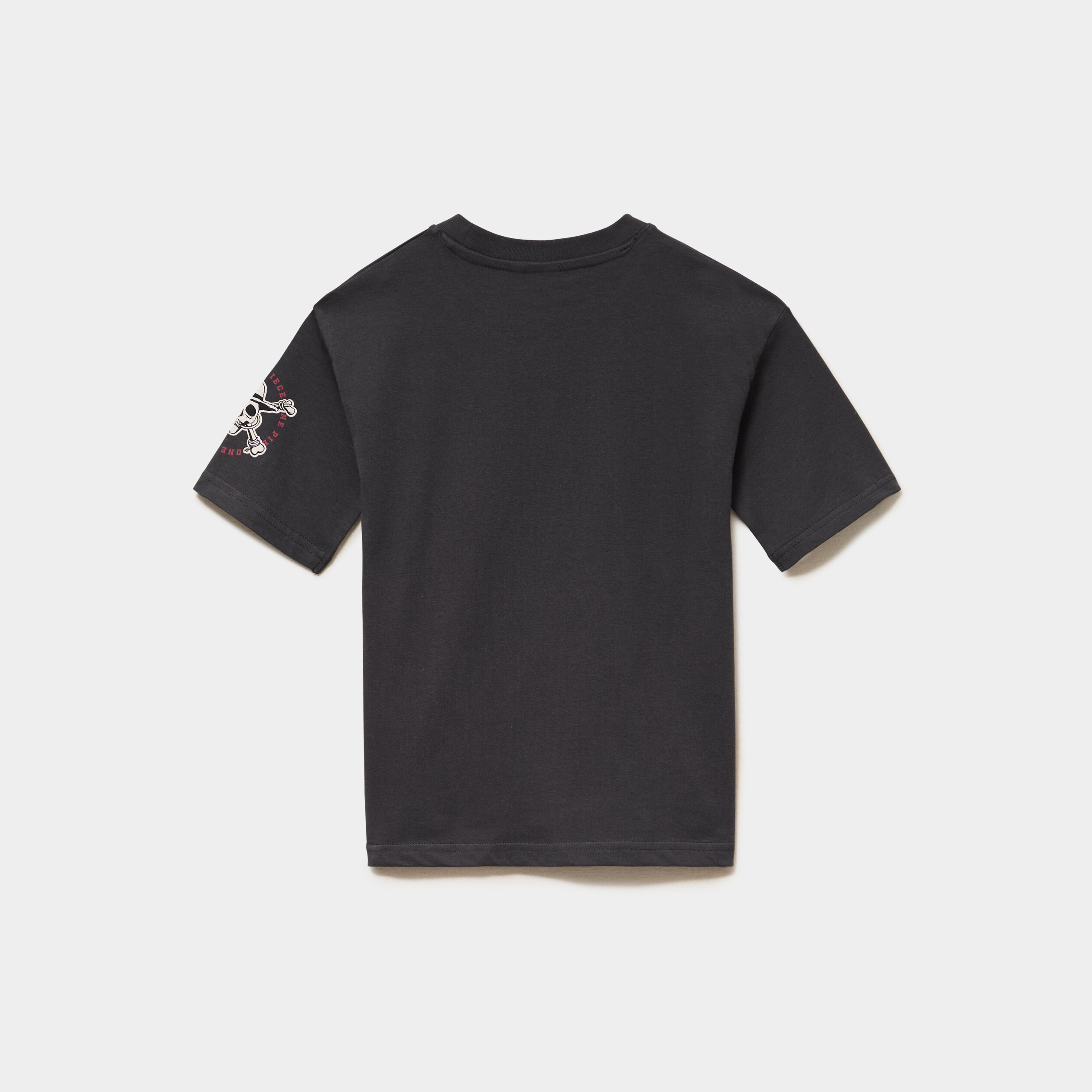 T-shirt coton One Piece Chopper noir gar&ccedil;on