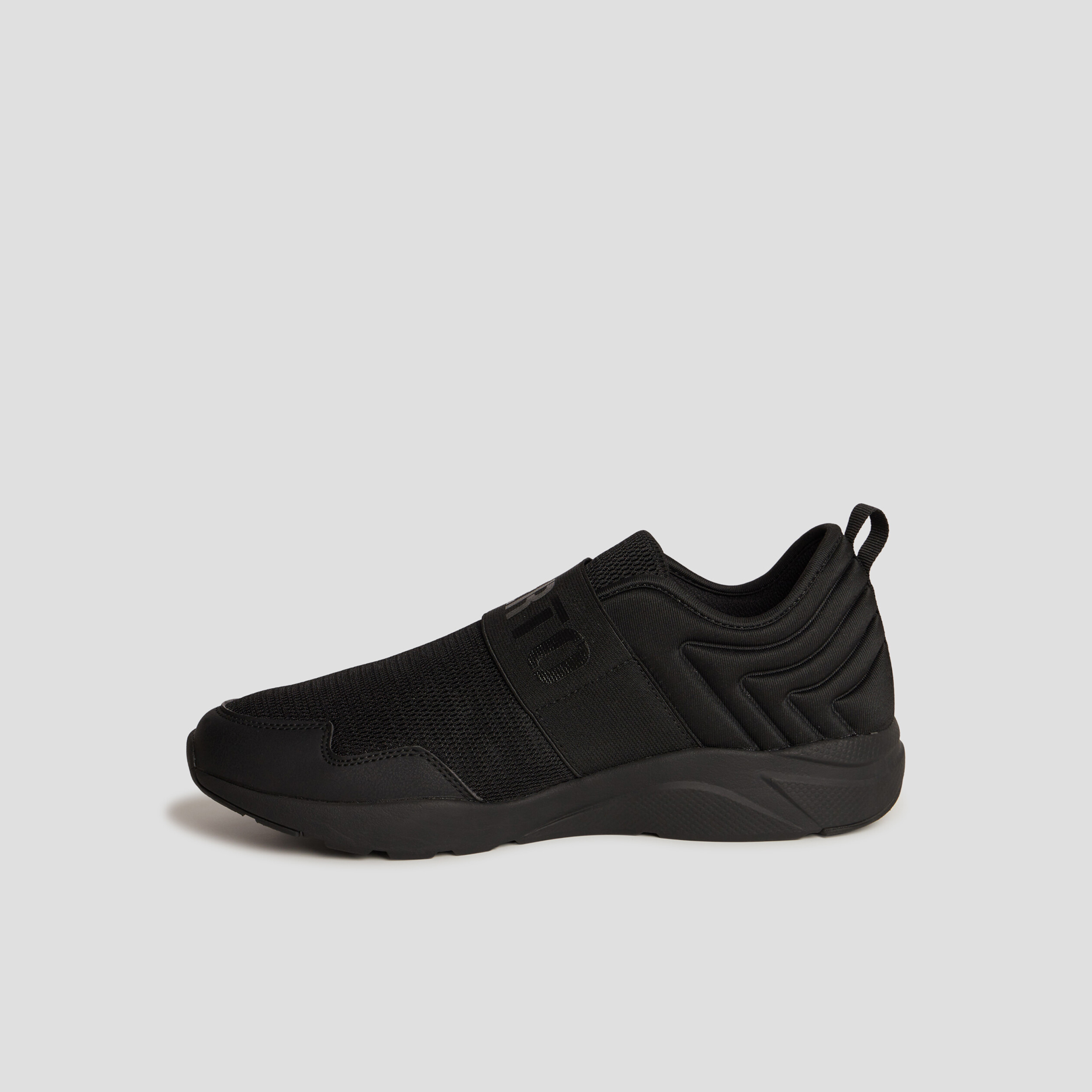 baskets running languette denfilage noir homme Baskets running languette d'enfilage noir homme