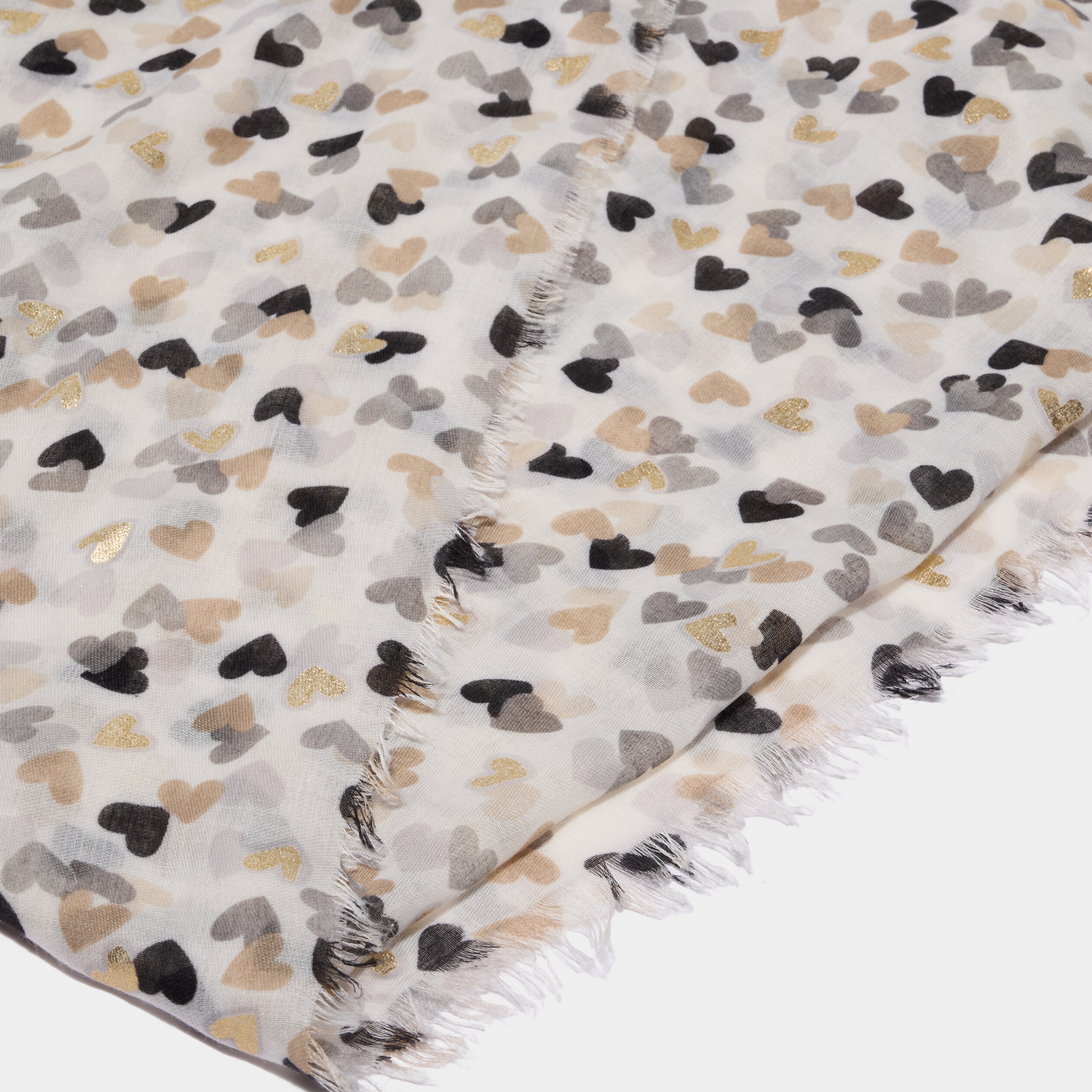 Foulard noir femme