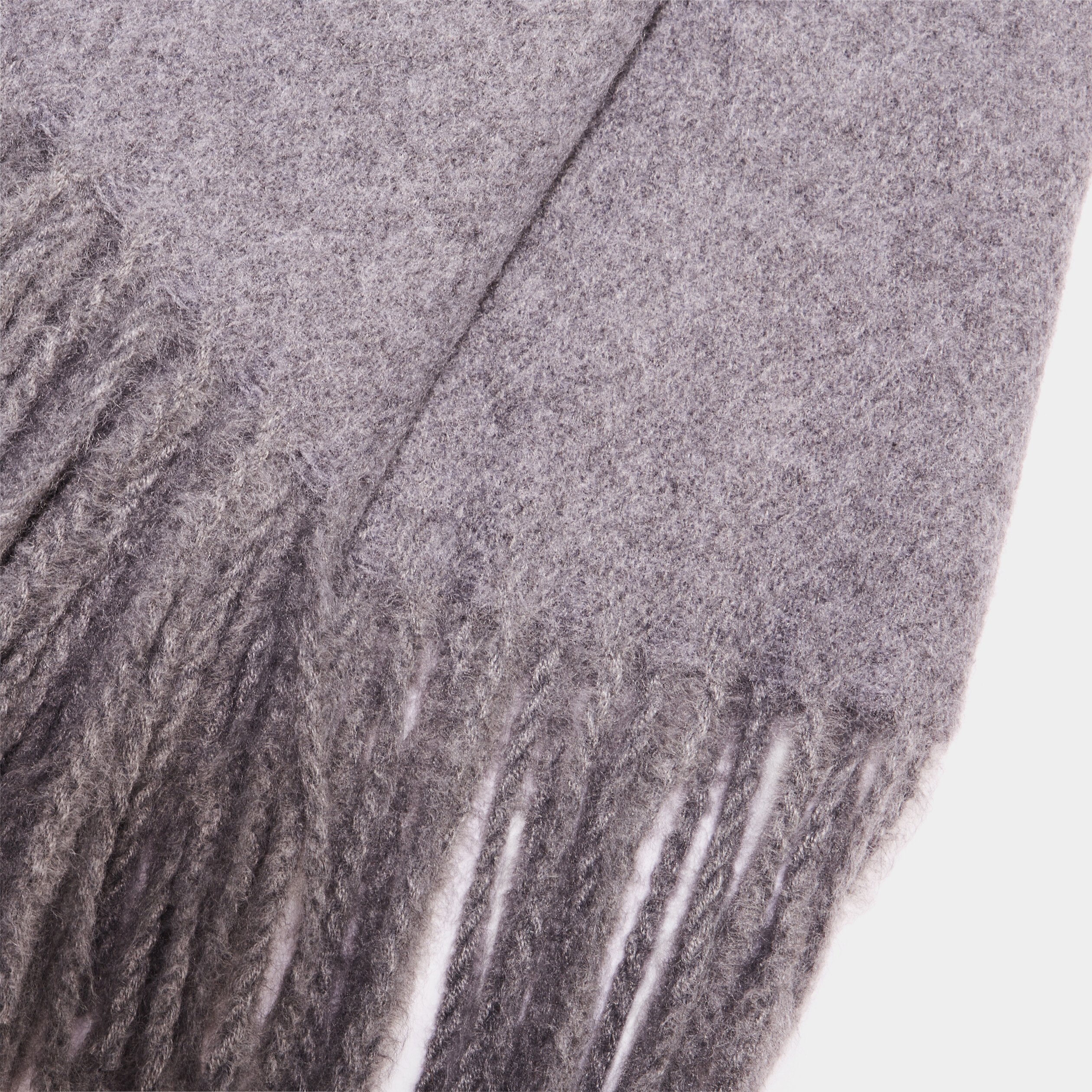 echarpe a franges gris homme Écharpe à franges gris homme