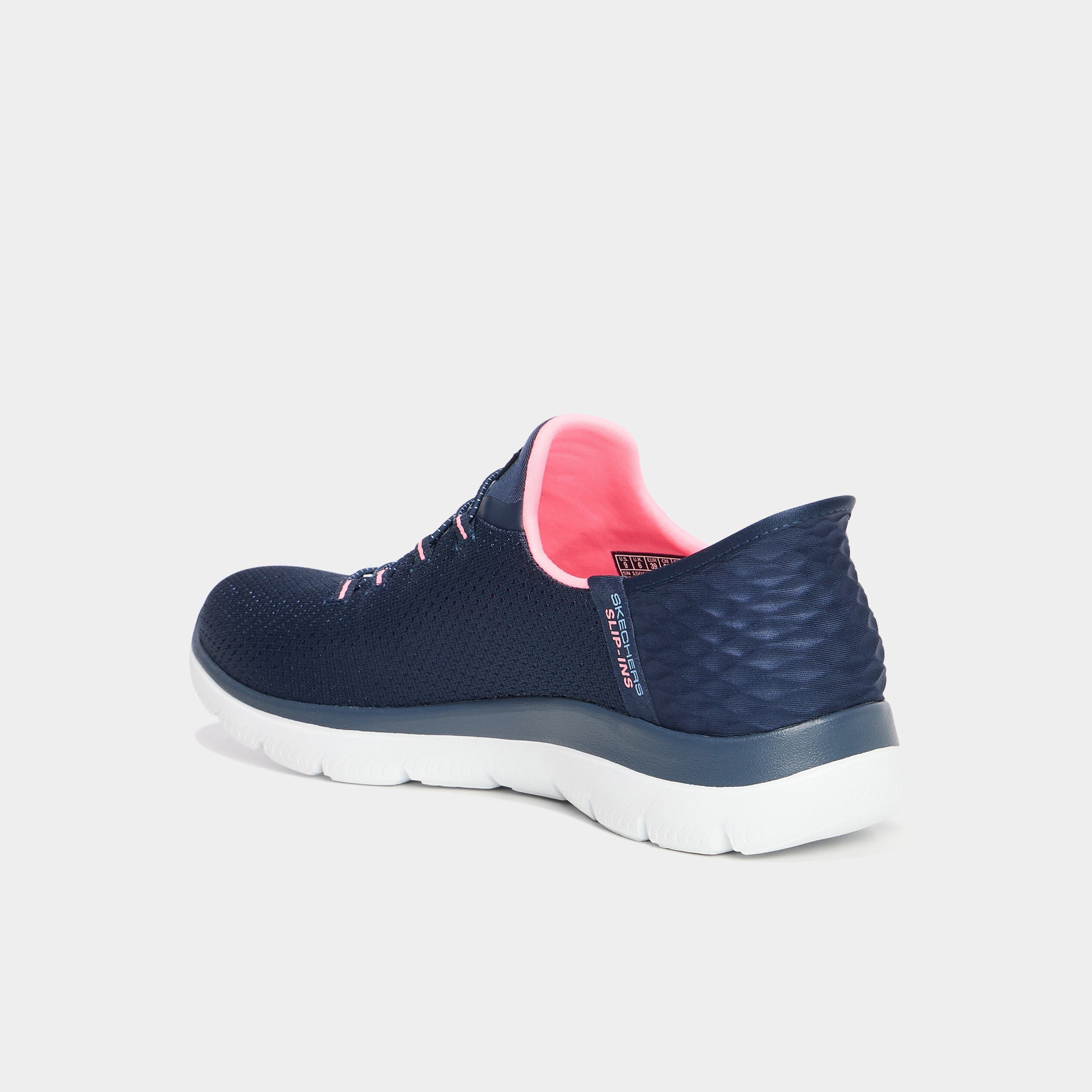 Baskets running Slip-ins Skechers bleu femme