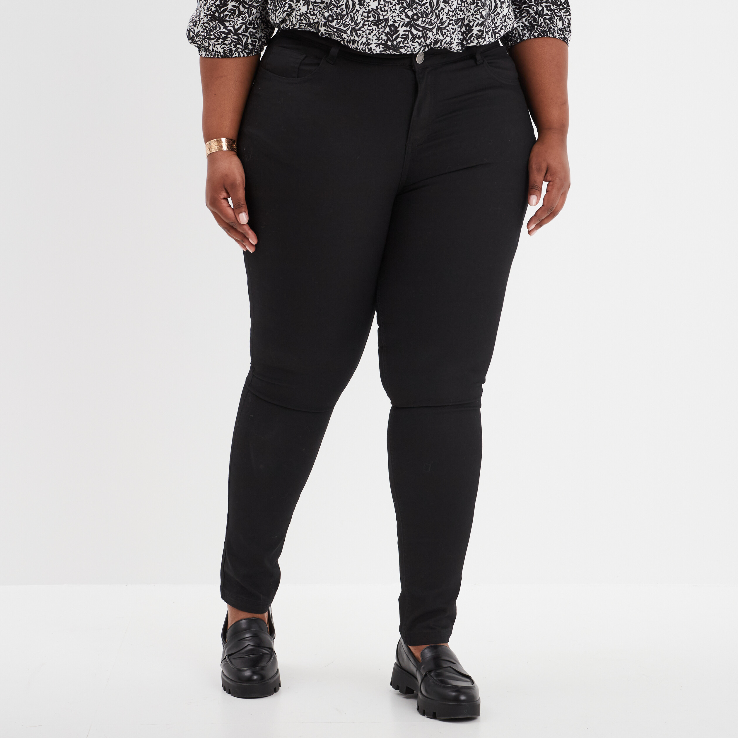 La halle pantalon on sale femme grande taille