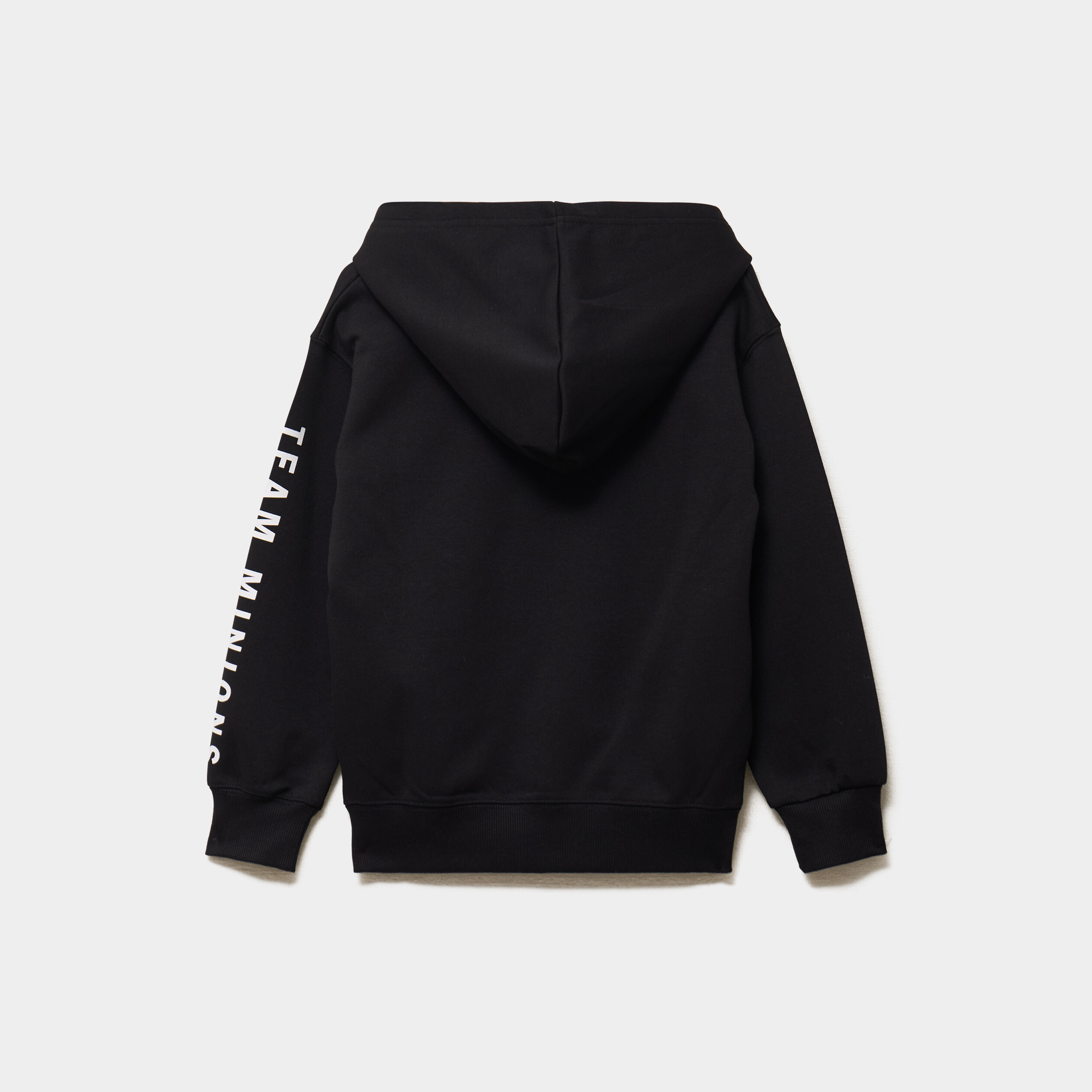 Sweat zipp&eacute; &agrave; capuche Les Minions noir gar&ccedil;on