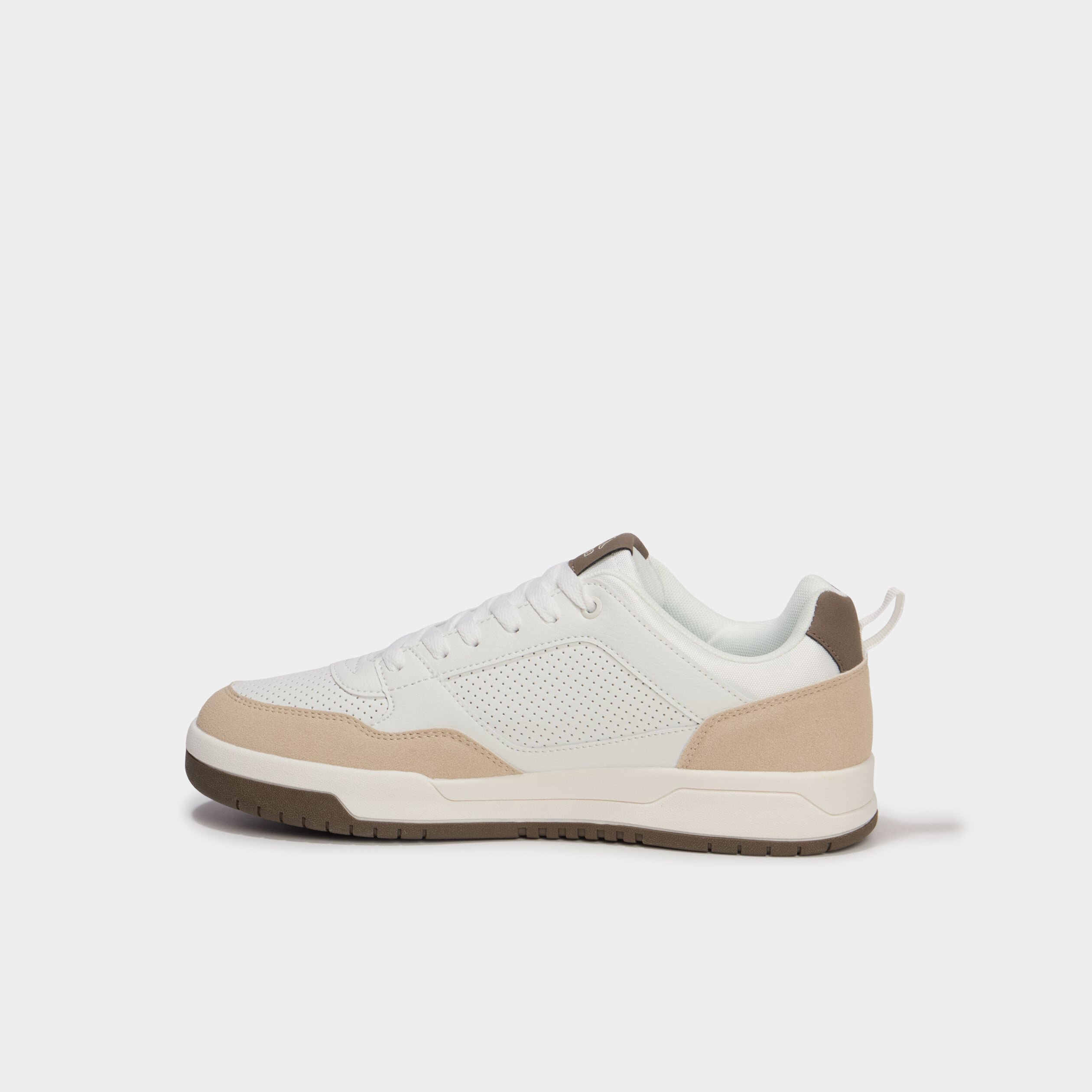 Tennis basses &agrave; lacets Kappa sable homme