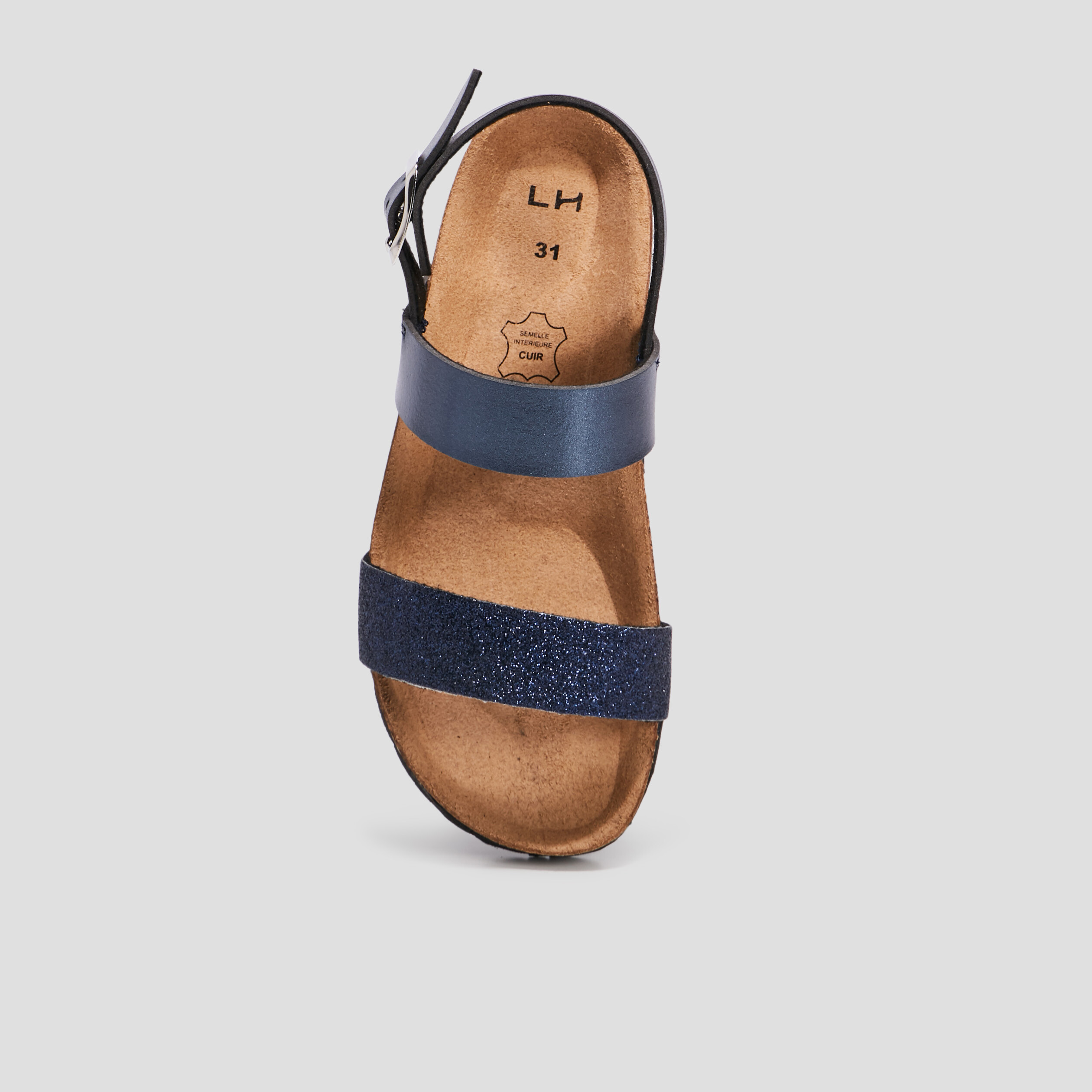 sandales bleu marine fille Sandales bleu marine fille