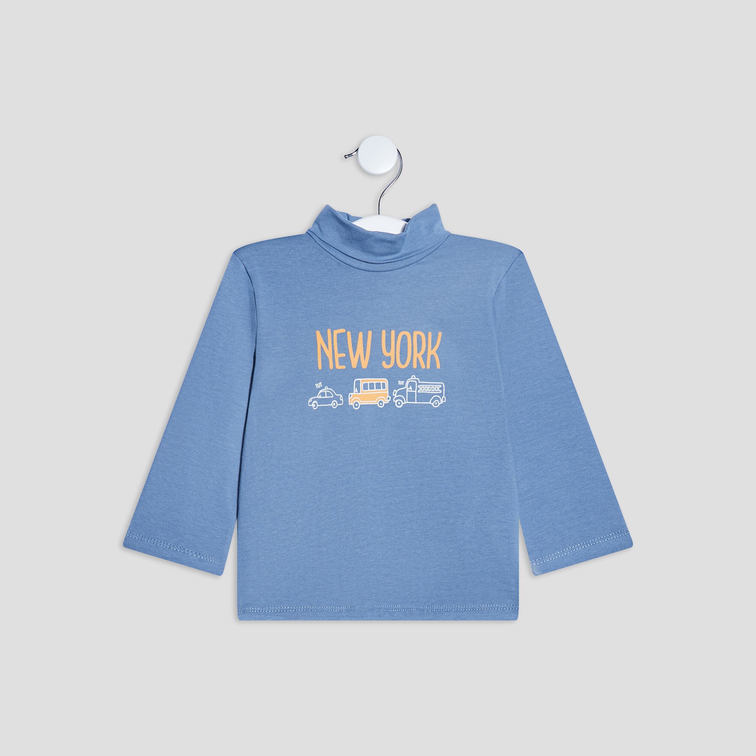 T shirt Pat et Ripaton bleu b b gar on