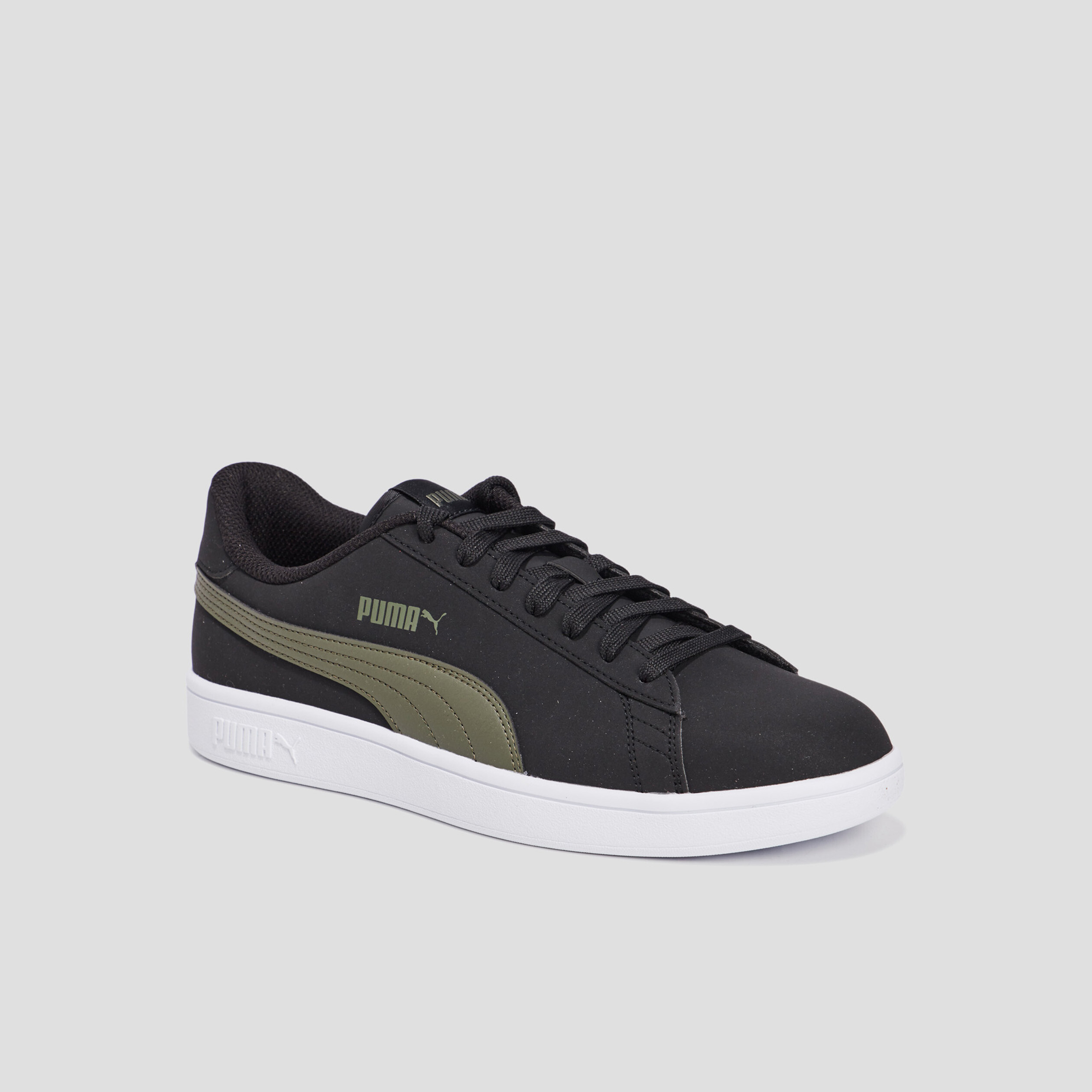 Tennis à lacets Puma Smash noir homme