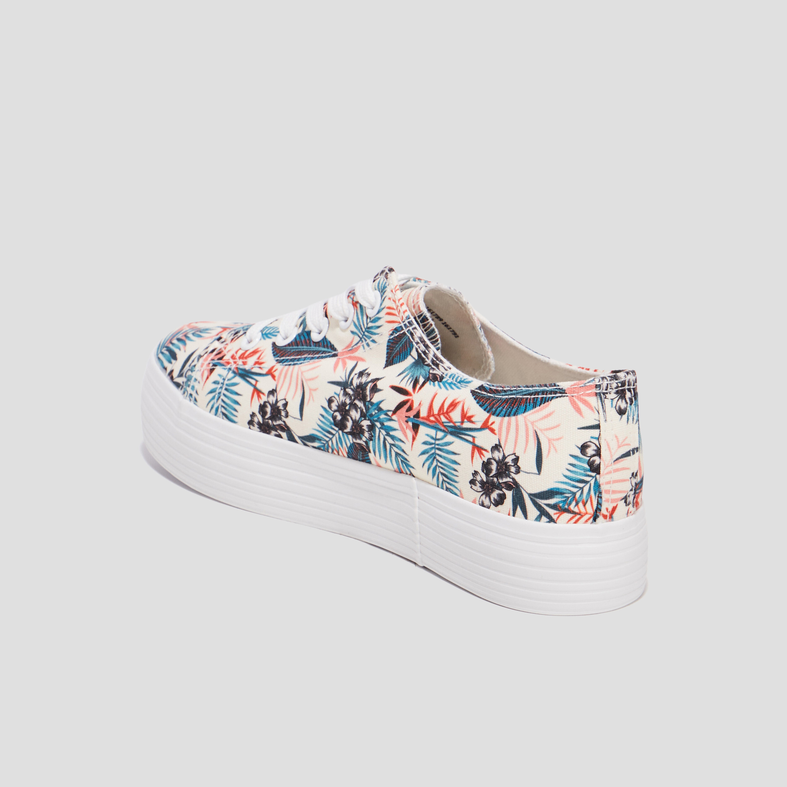 tennis a lacets en toile liberto multicolore femme Tennis à lacets en toile Liberto multicolore femme