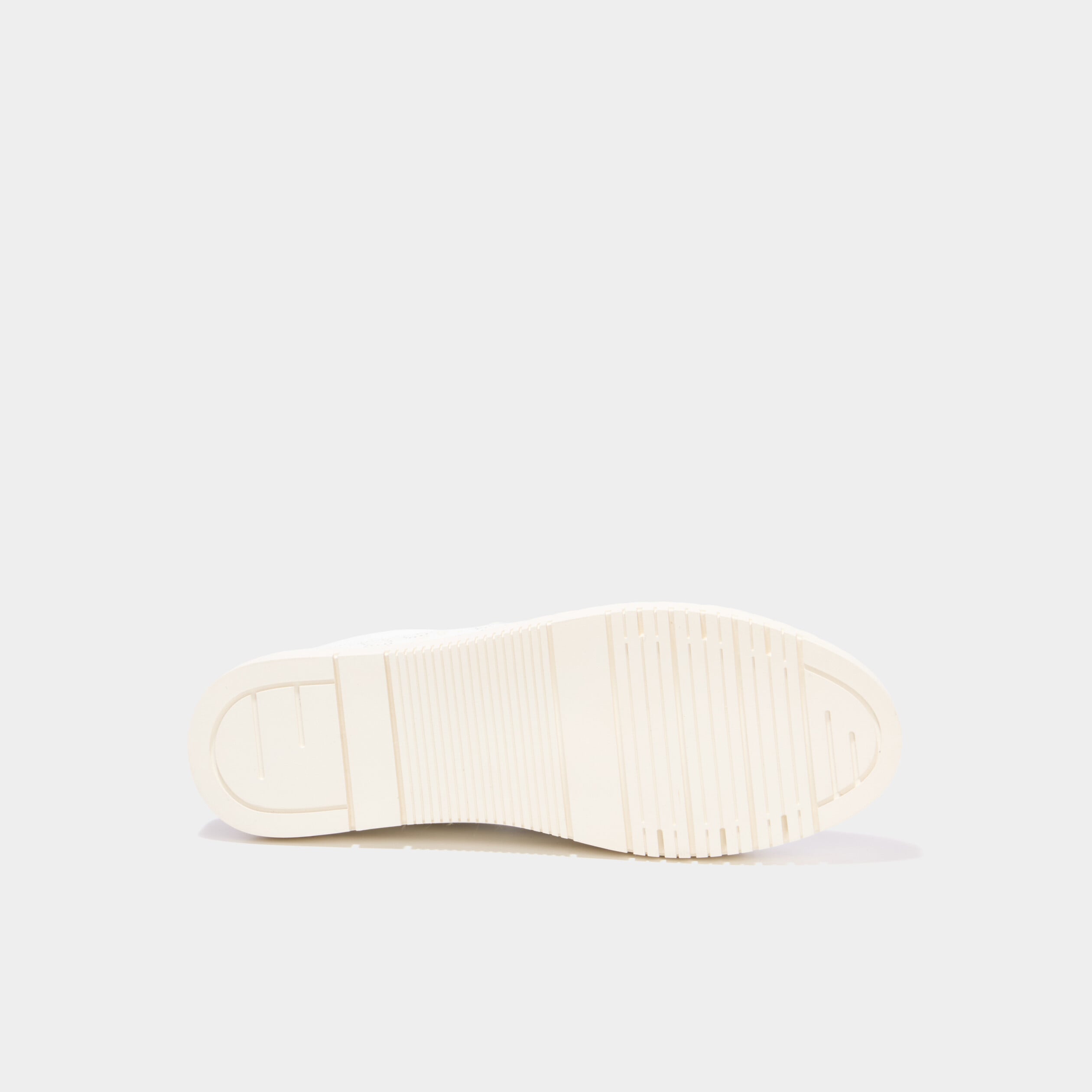 Tennis basses zipp&eacute;es blanc femme