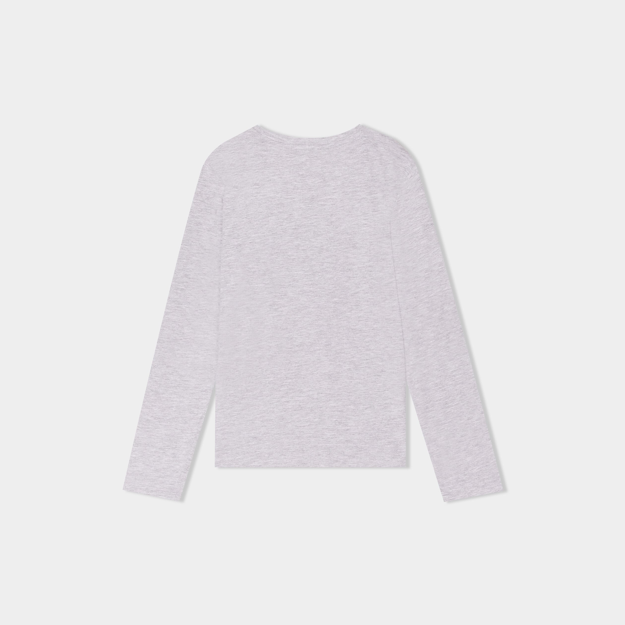 Ensemble pyjama pantalon 2 pi&egrave;ces coton gris clair gar&ccedil;on