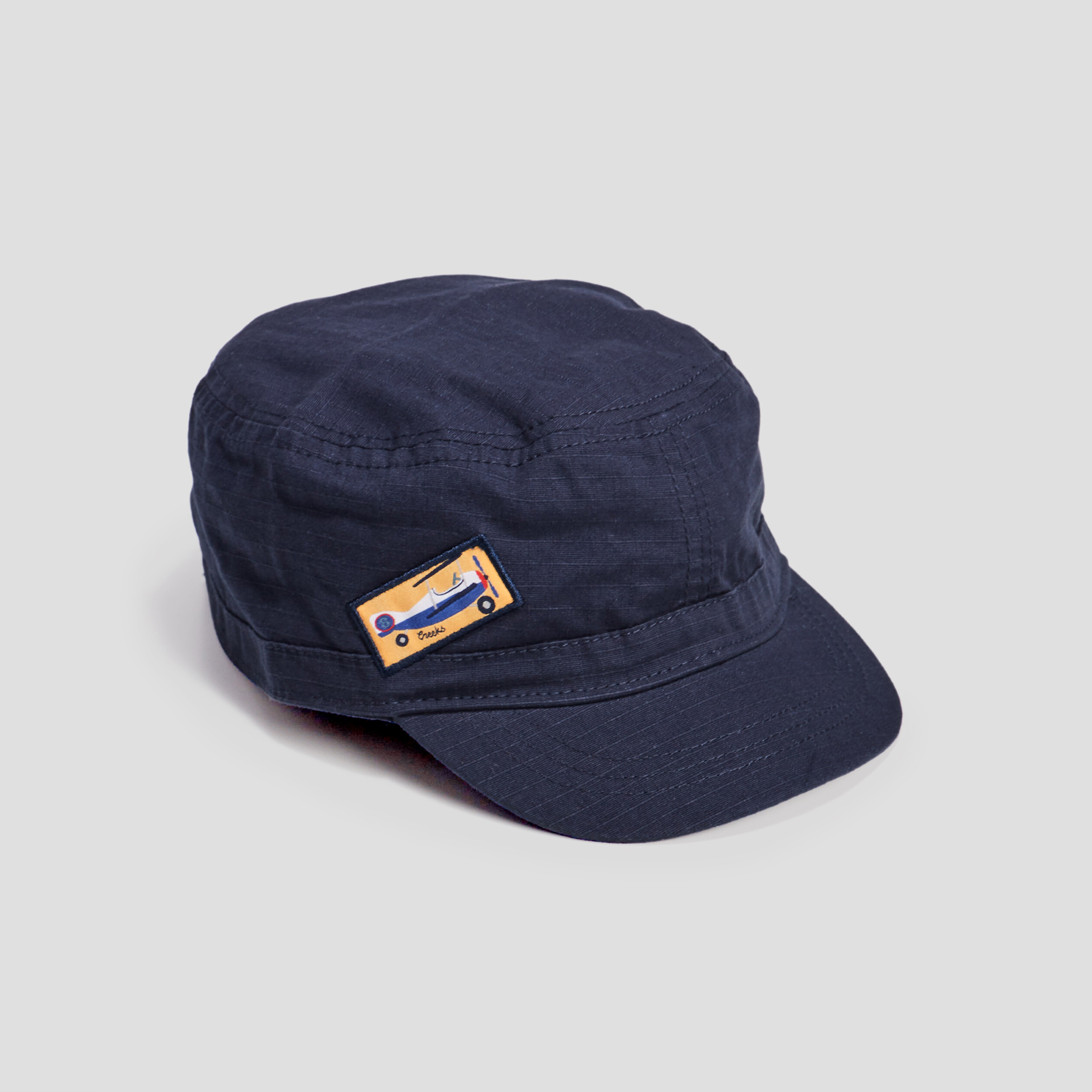 casquette en coton bleu marine bebeg Casquette en coton bleu marine bébé garçon