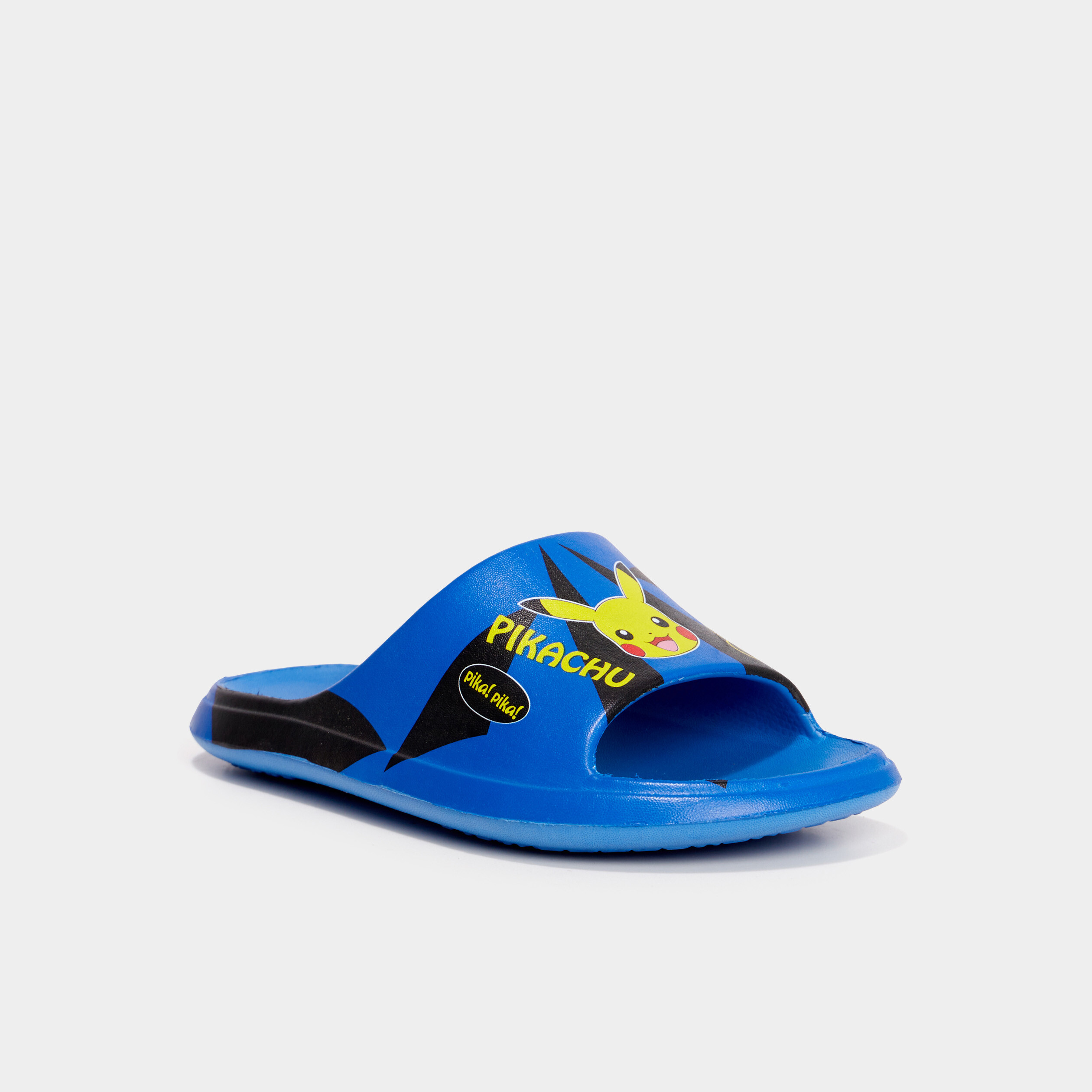 Claquettes Pok&eacute;mon Pikachu bleu gar&ccedil;on