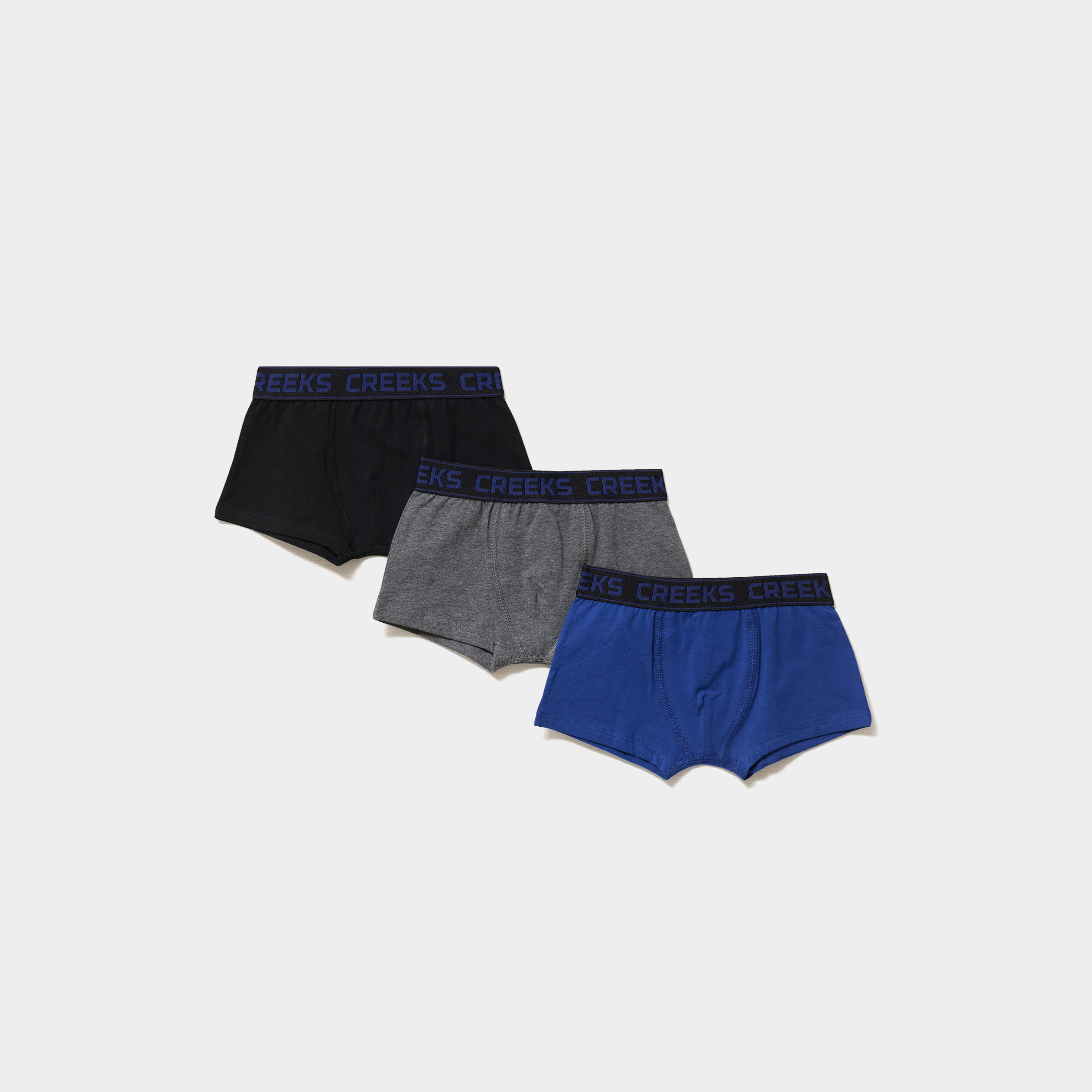 Lot 3 boxers bleu gar&ccedil;on